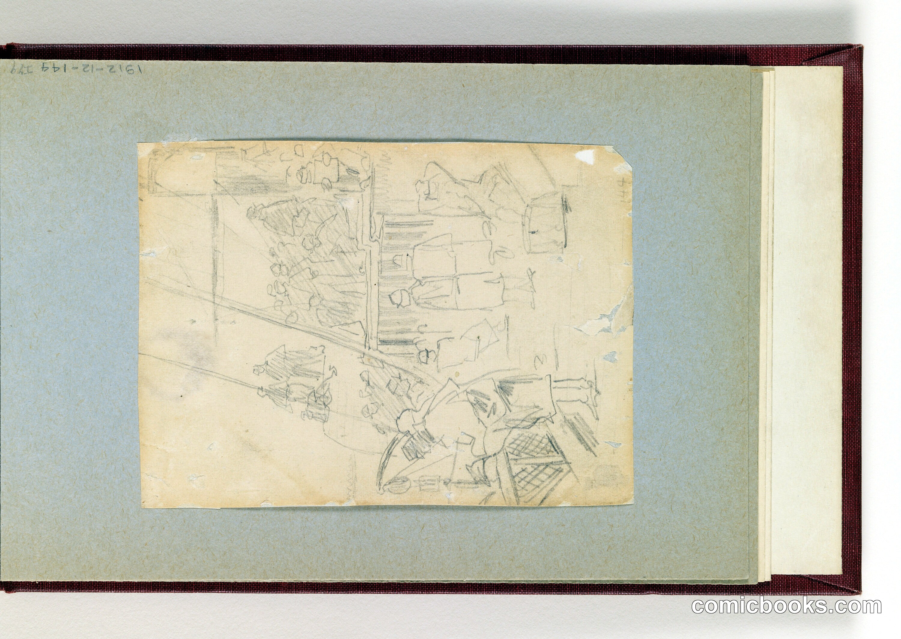 Deck of a Side-Wheeler Army Transport