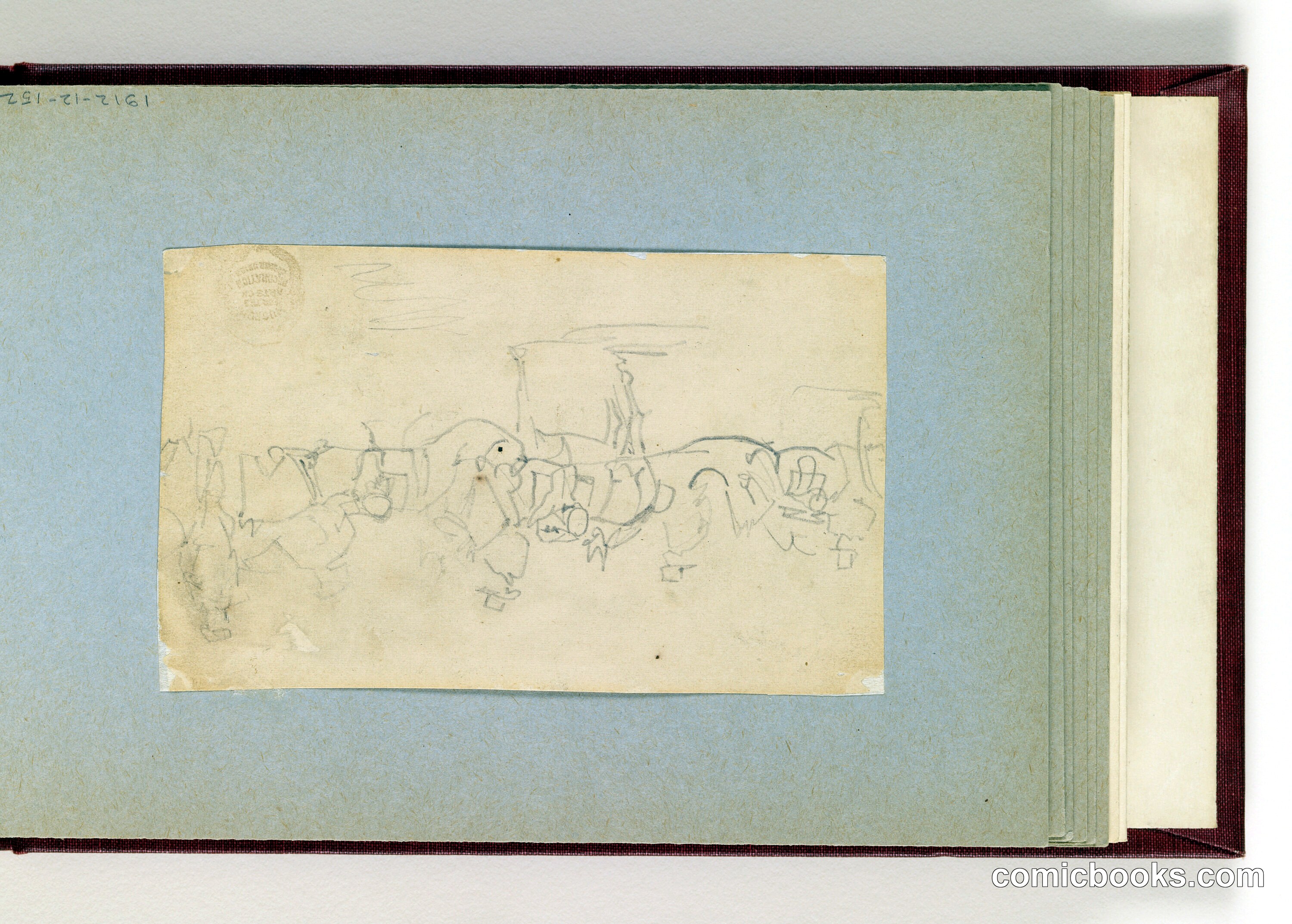 Artillery Horses with Riders