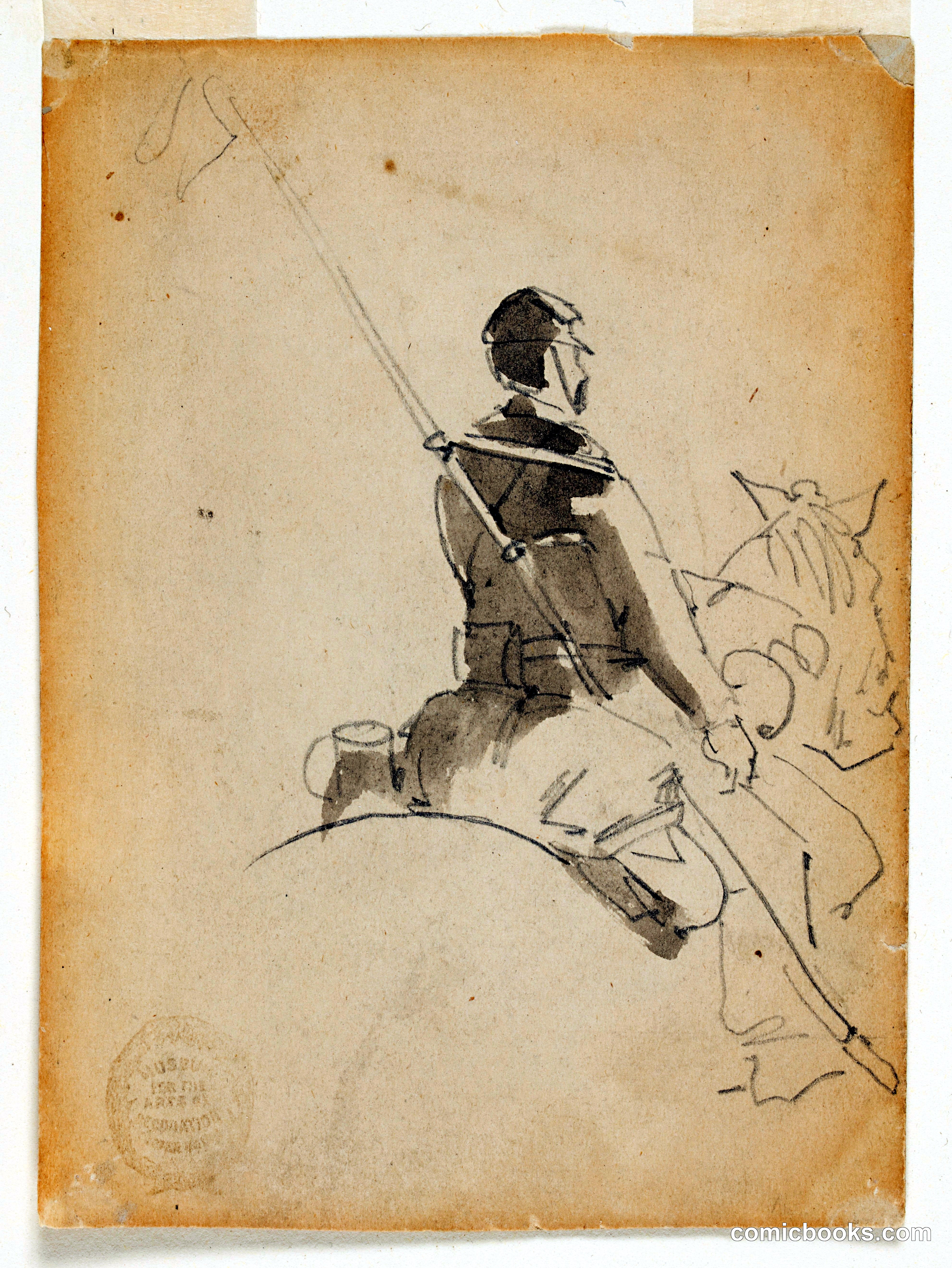 Lancer on Horseback