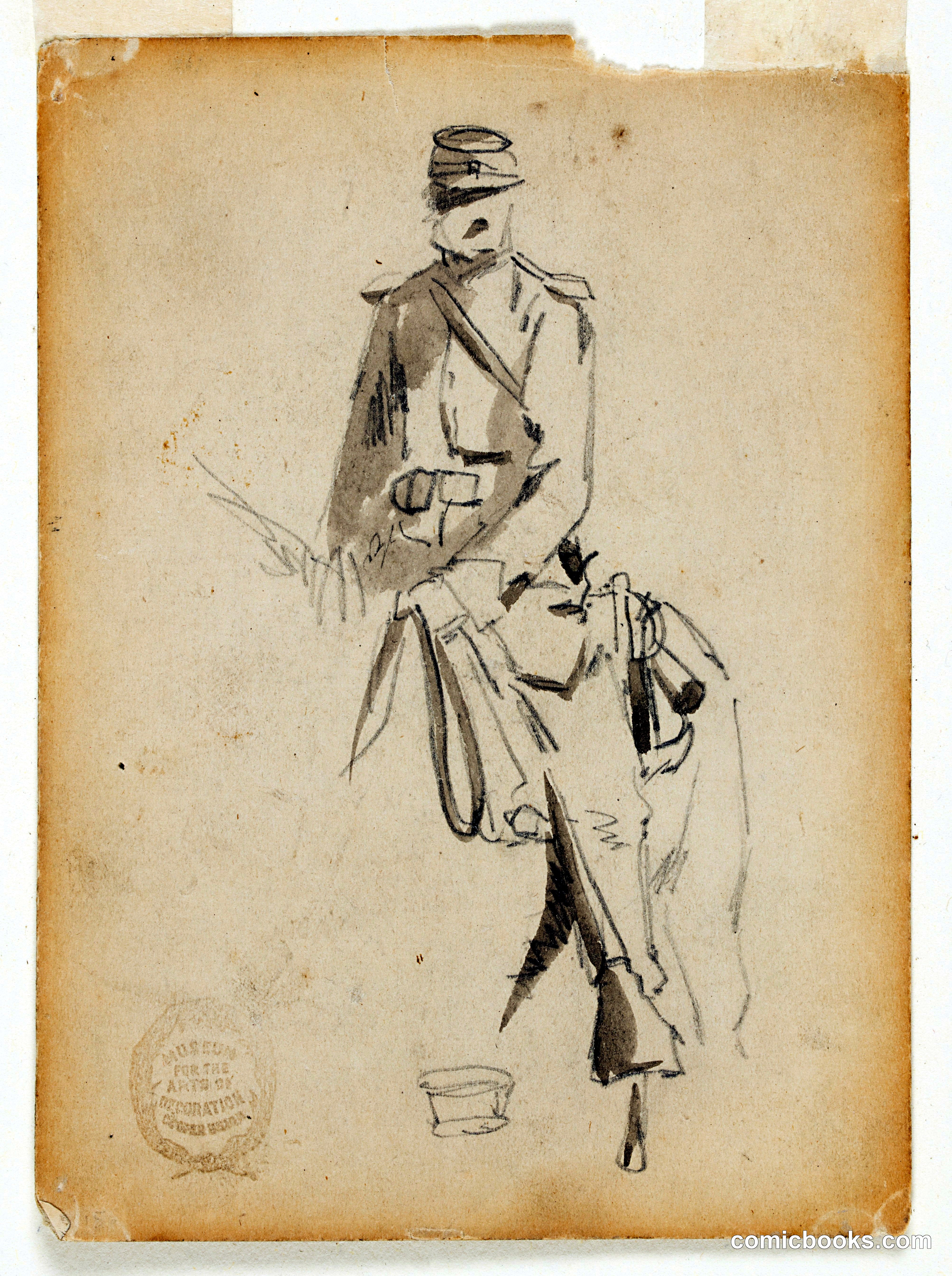 Mounted Cavalry Officer