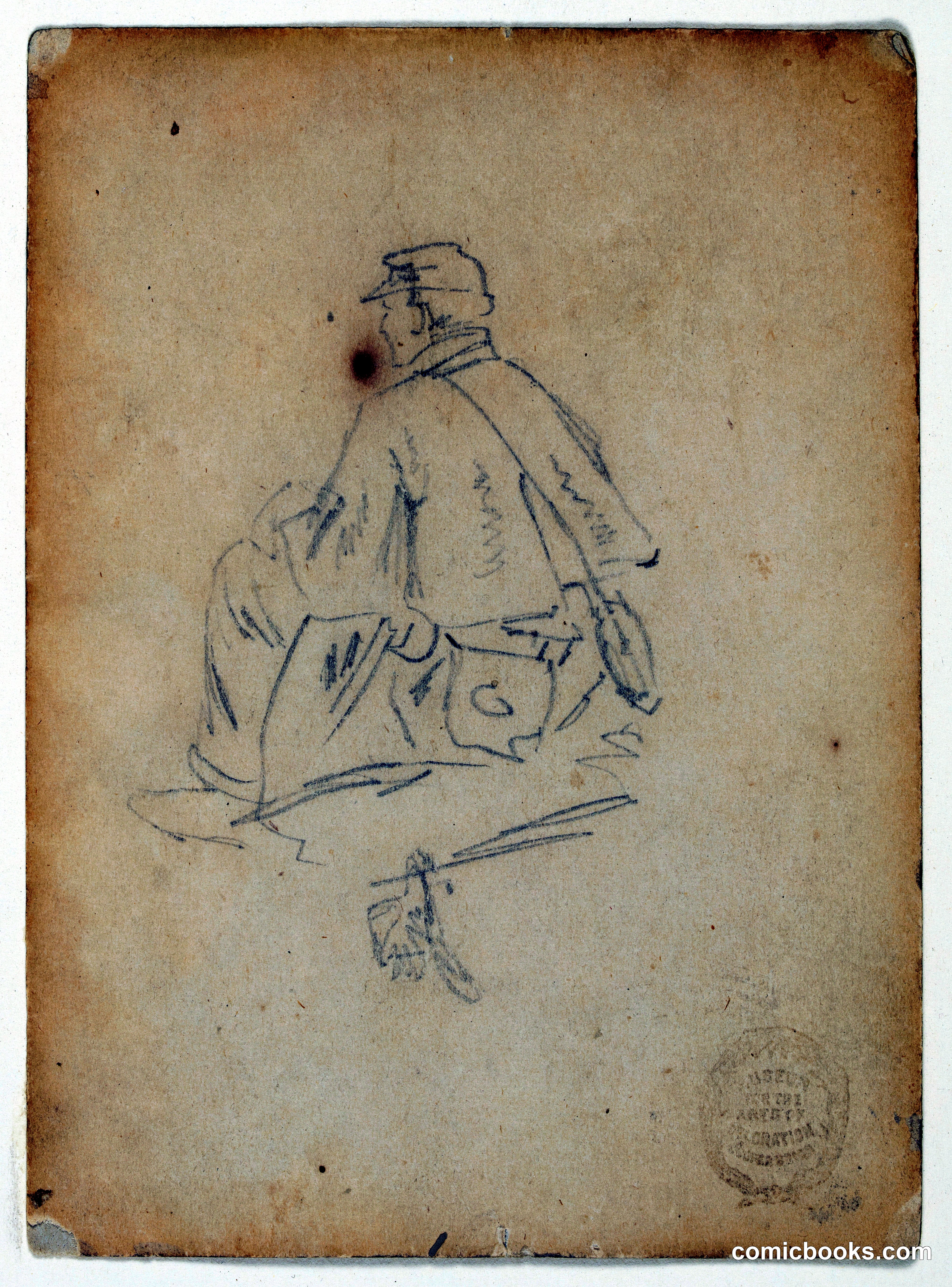 Seated Soldier