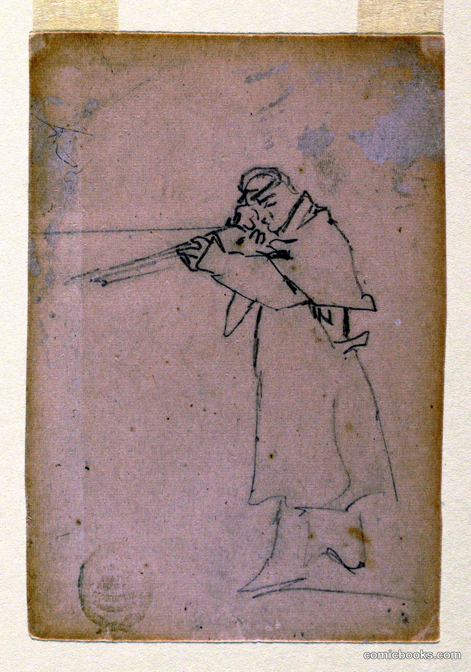 Soldier Taking Aim