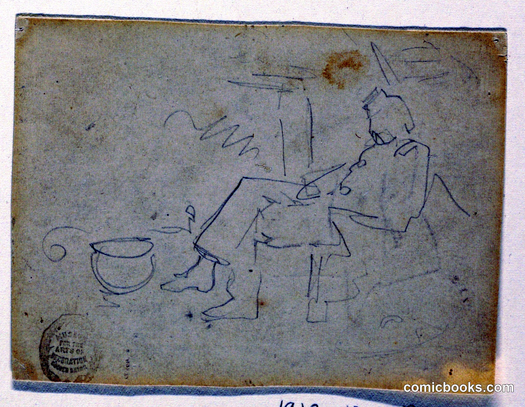 Seated Soldier