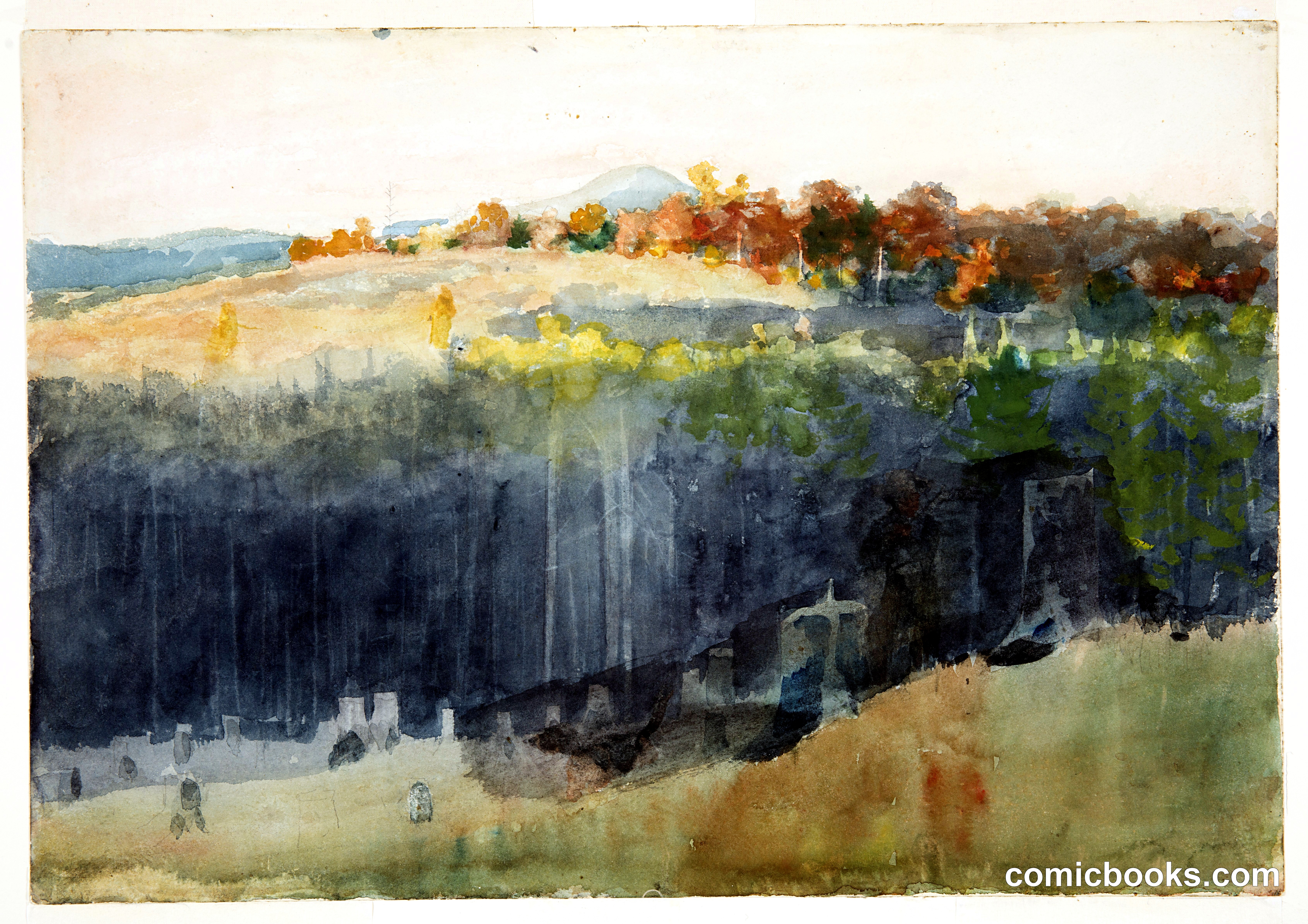 Valley and Hillside