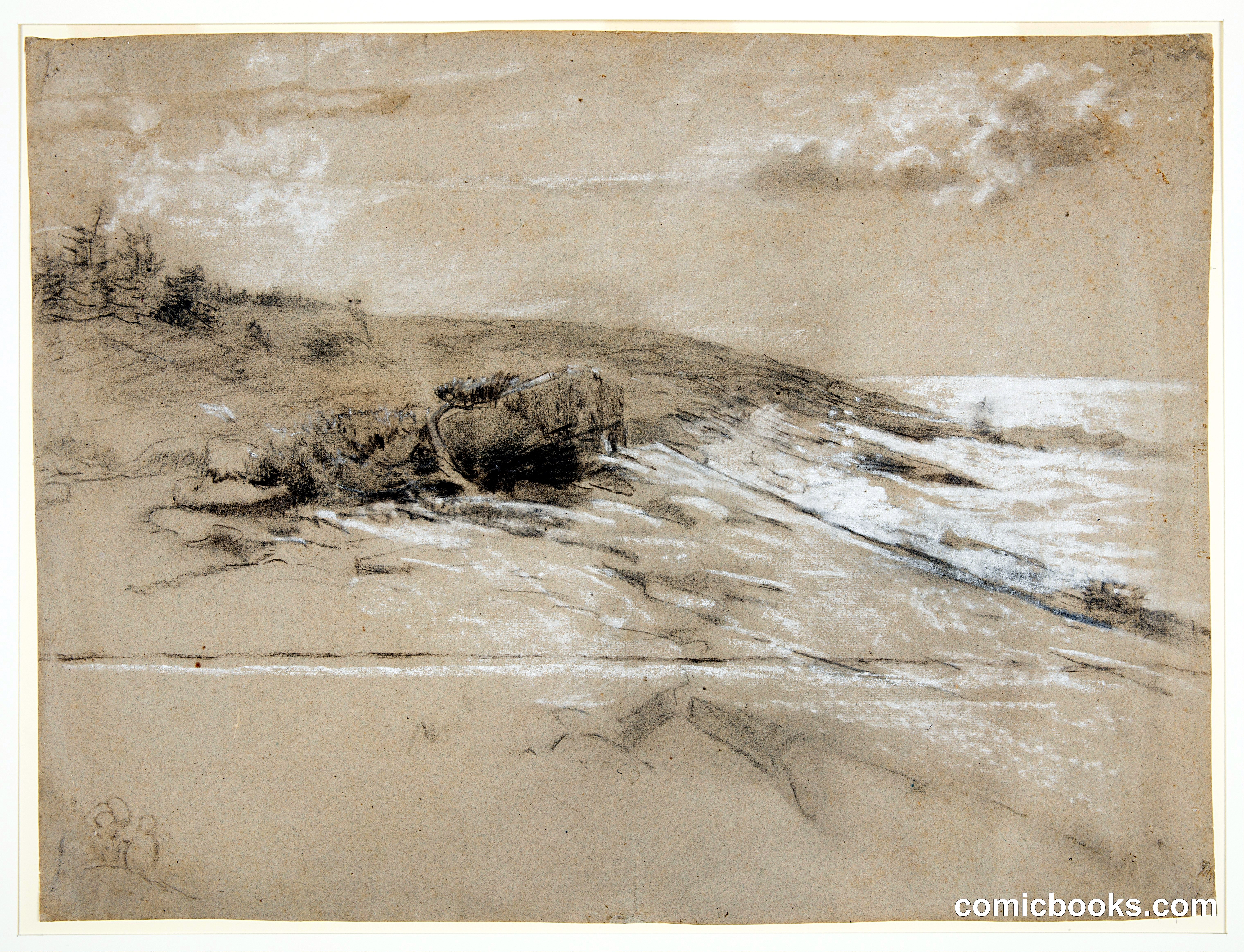 Seacoast with Scrub Pines, Prout's Neck, Eastern Point