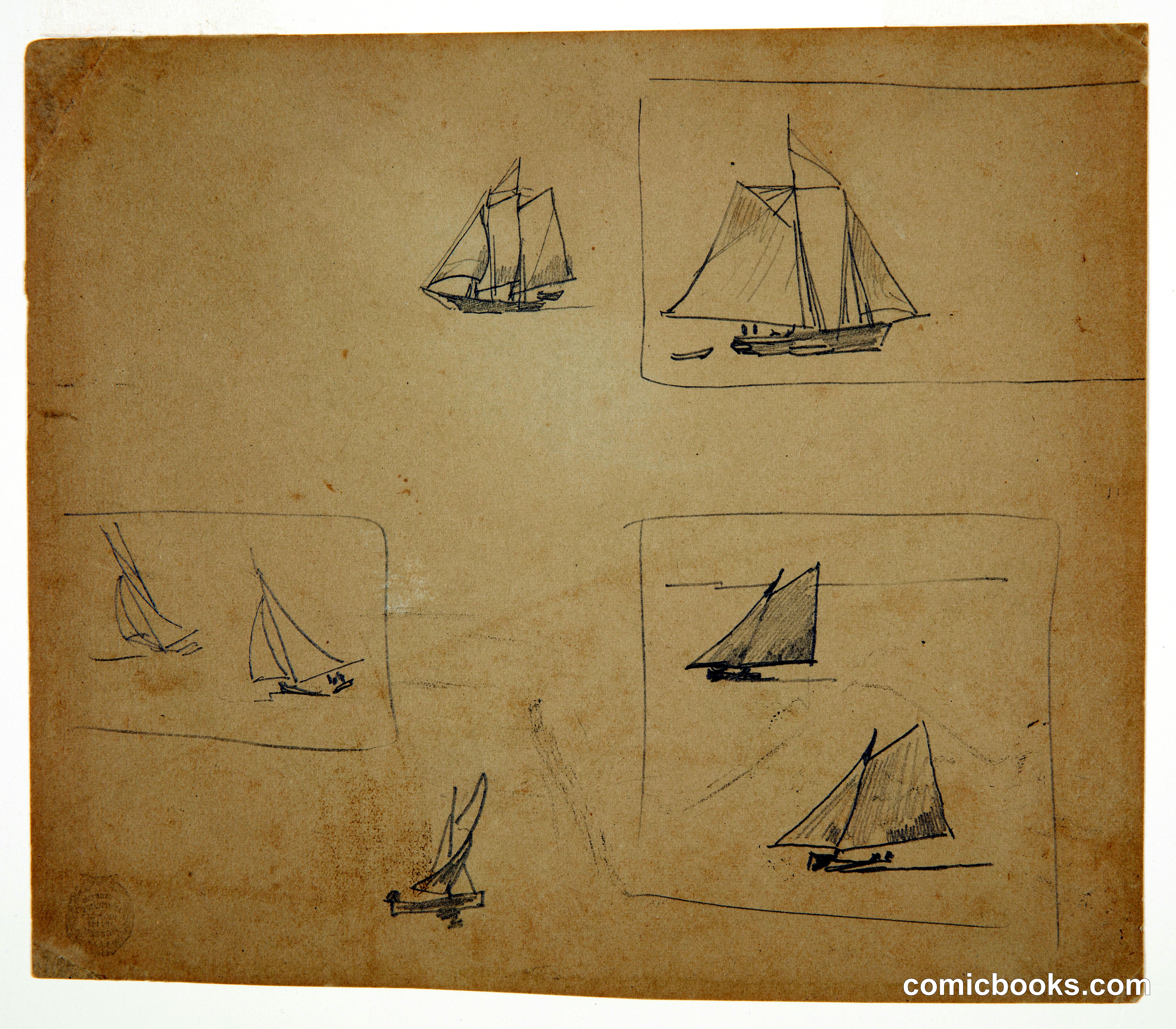 Sketches of Sailing Craft