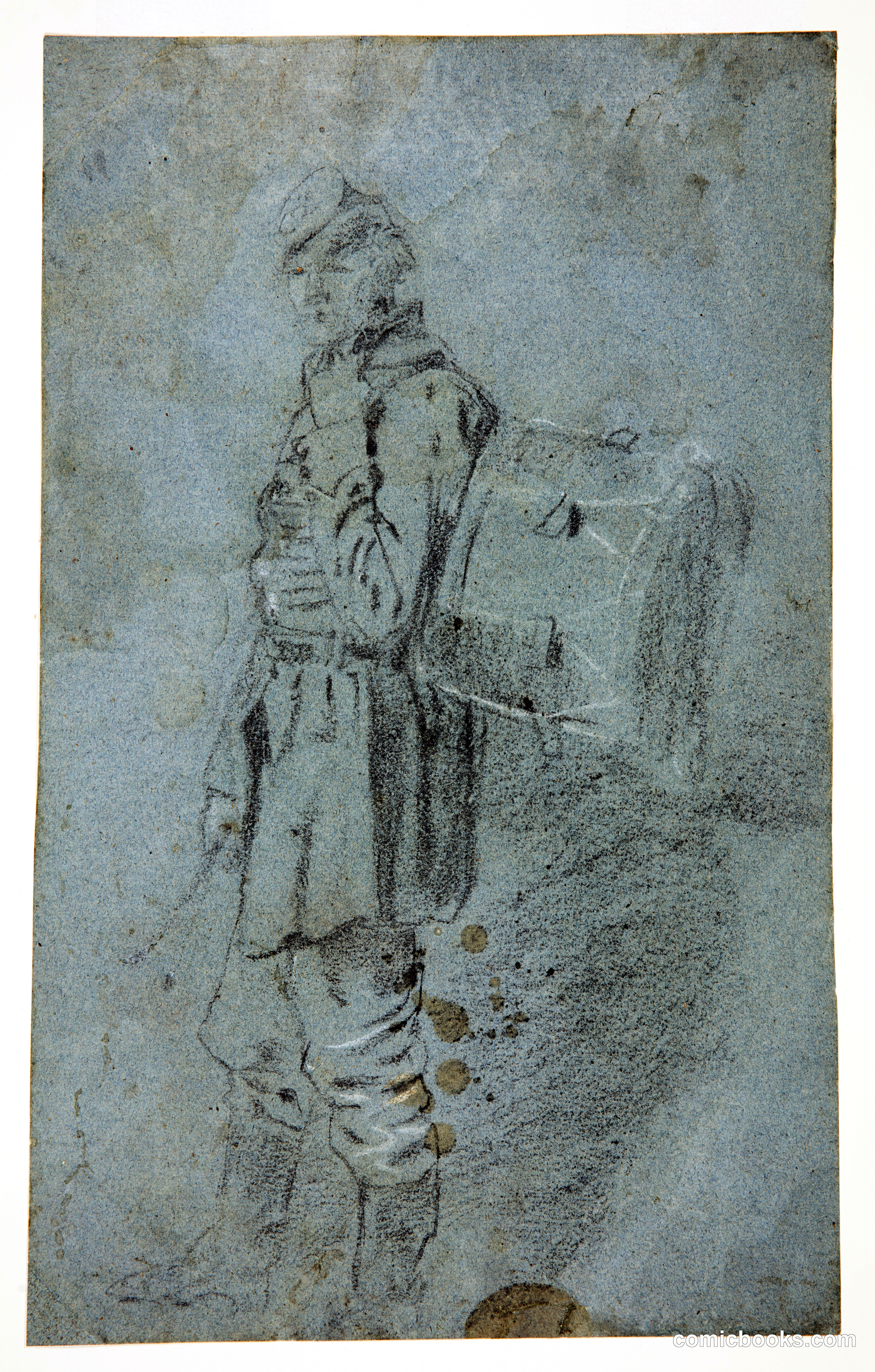 Side View of a Drummer