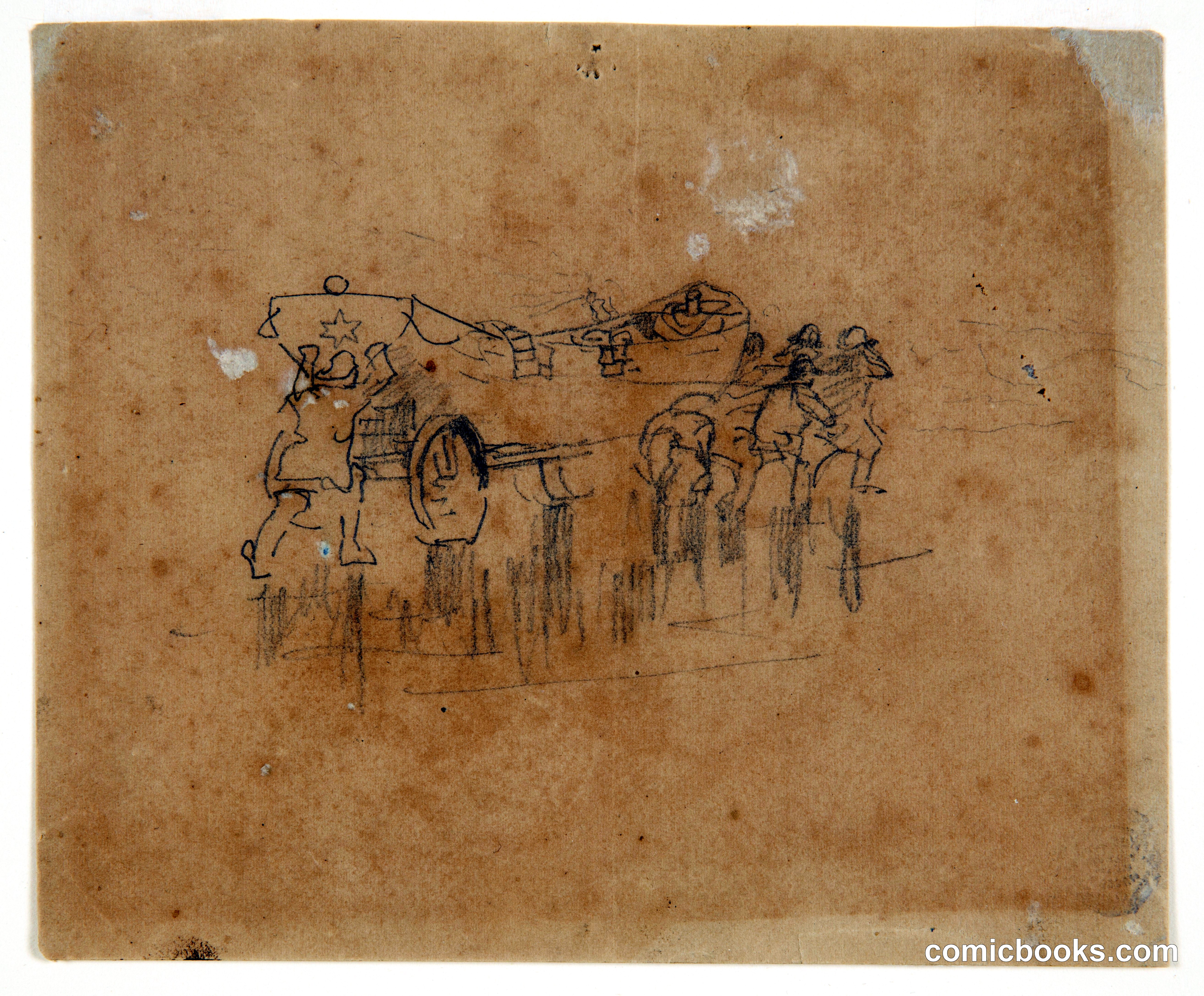 Study for 'The Wreck'