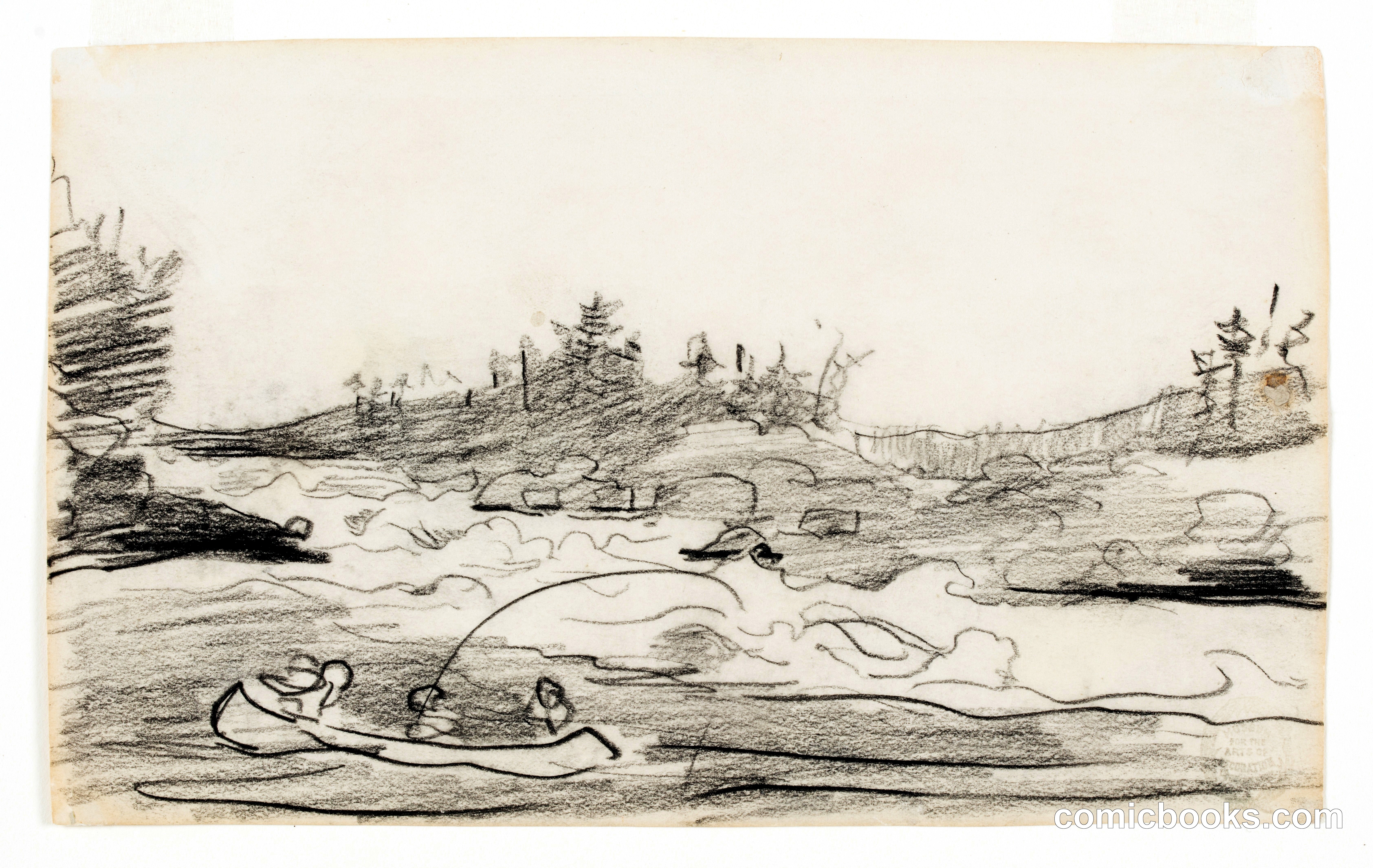 Fishermen in the Rapids