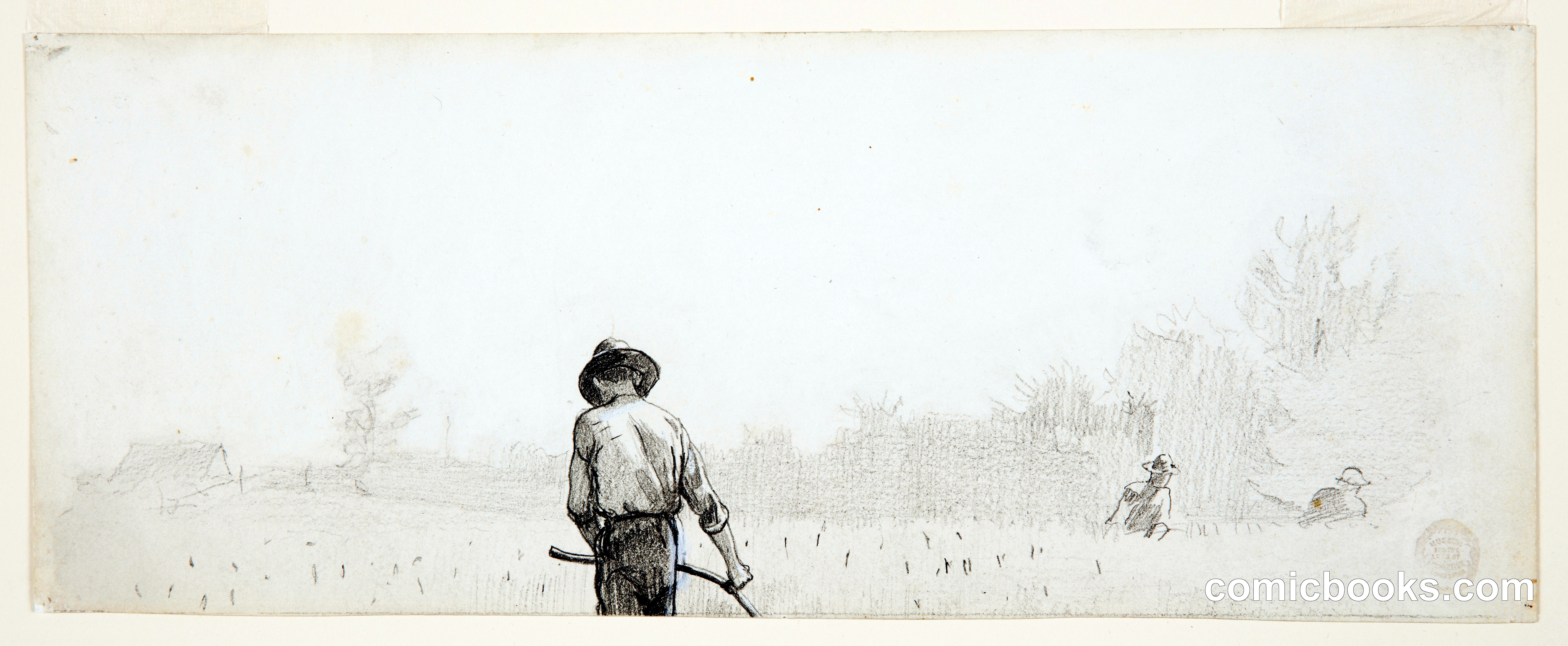 Man with a Scythe
