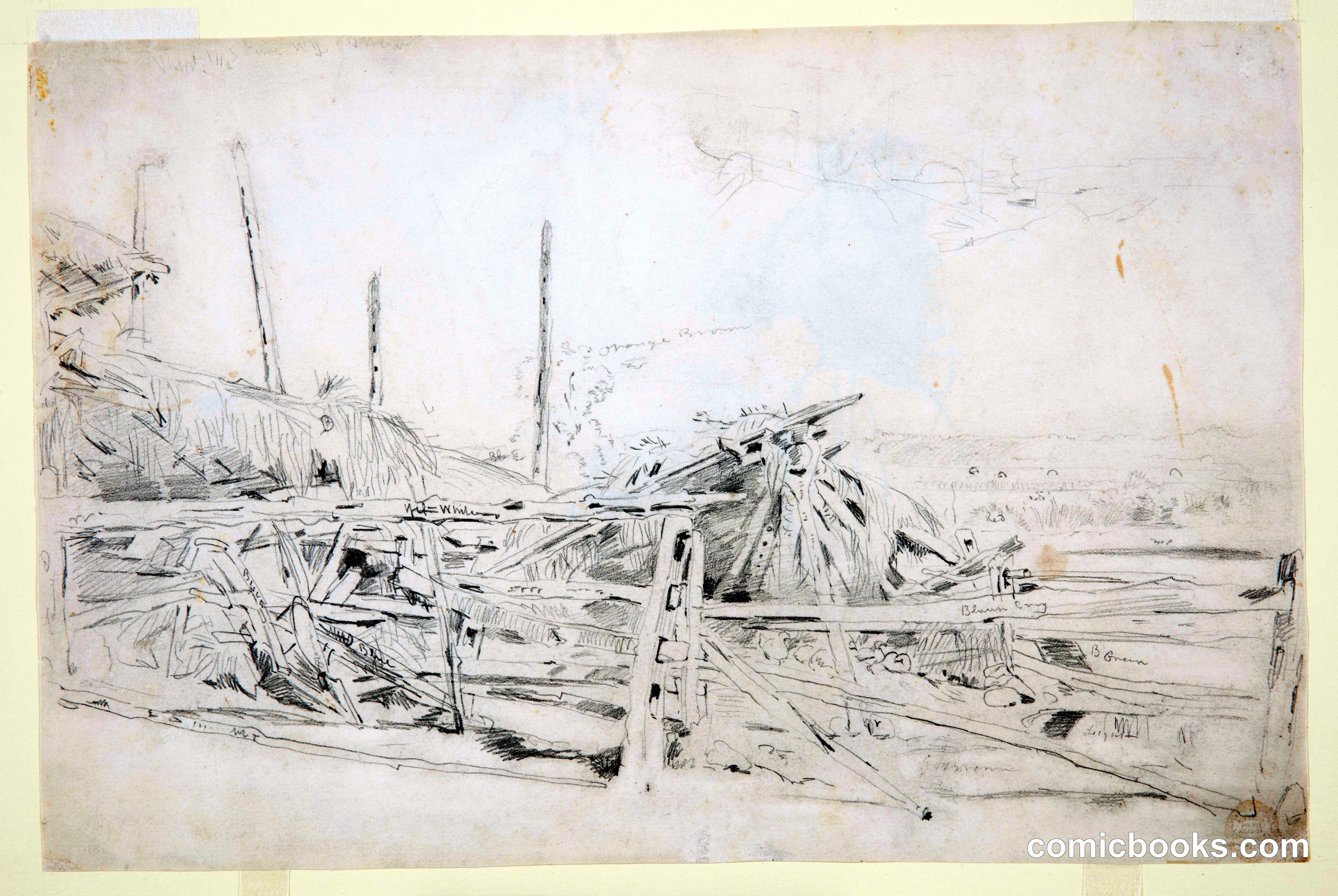 Haystack and Rail Fence