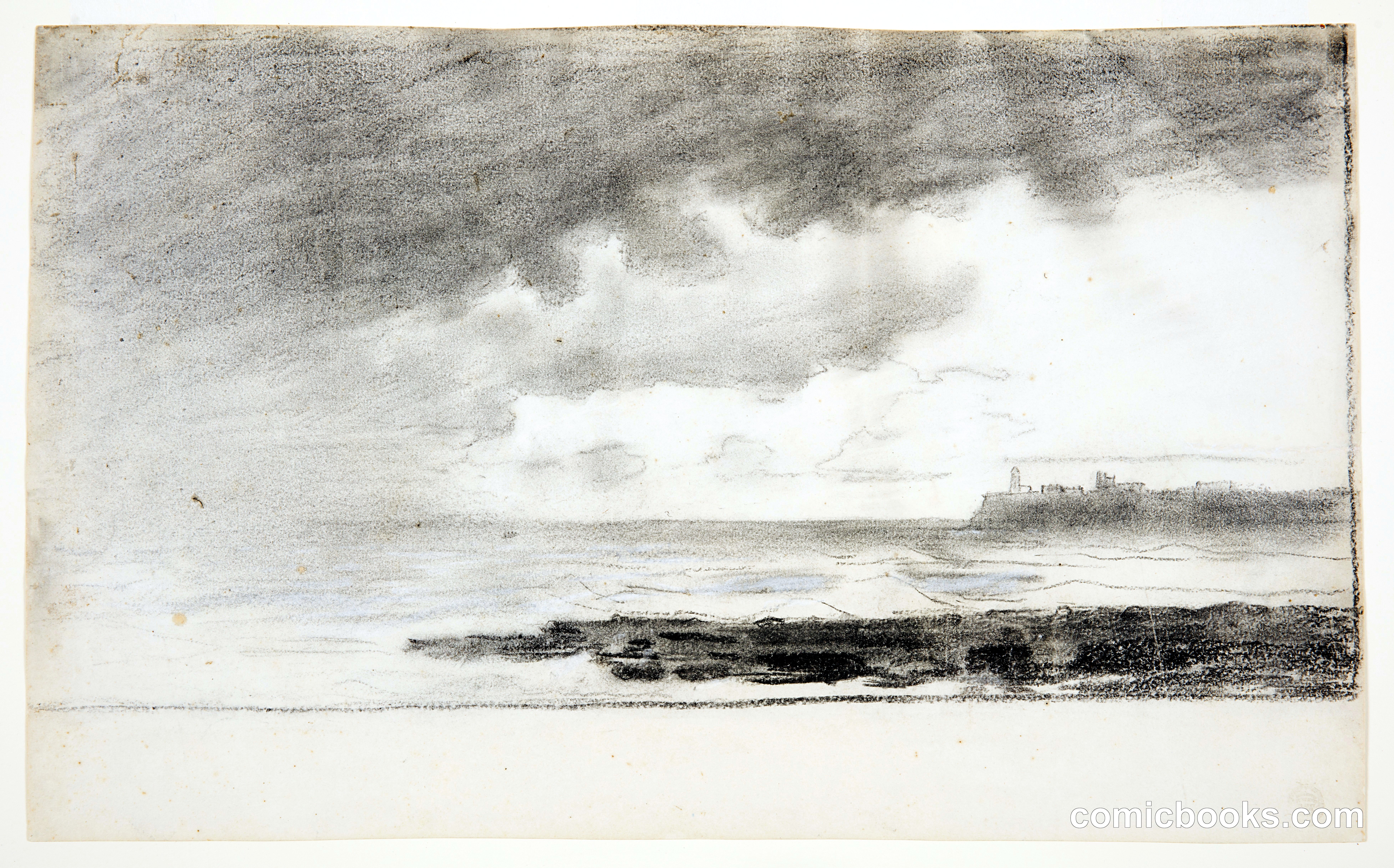Bay at Cullercoats, England