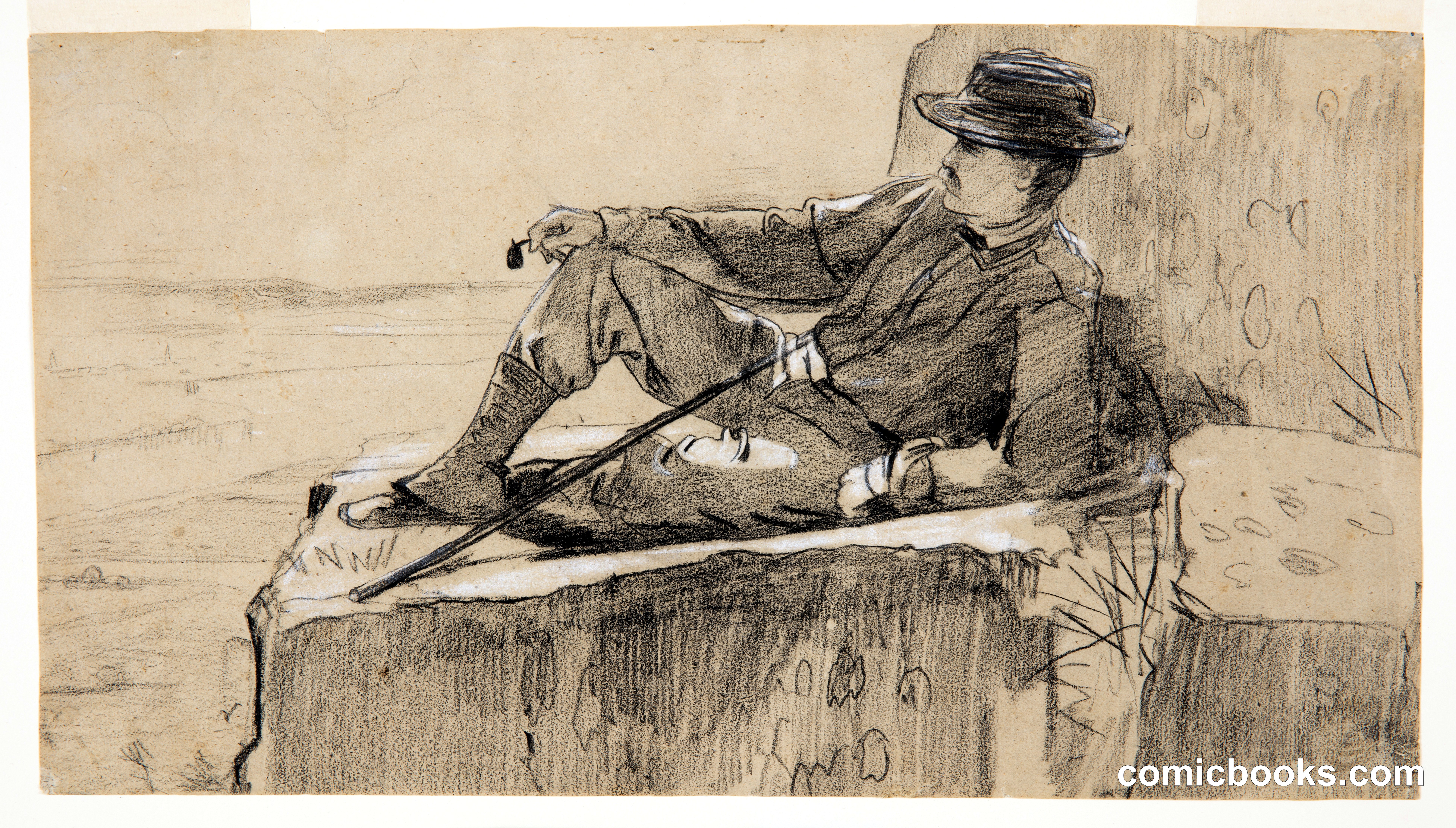 Mountain Climber Resting