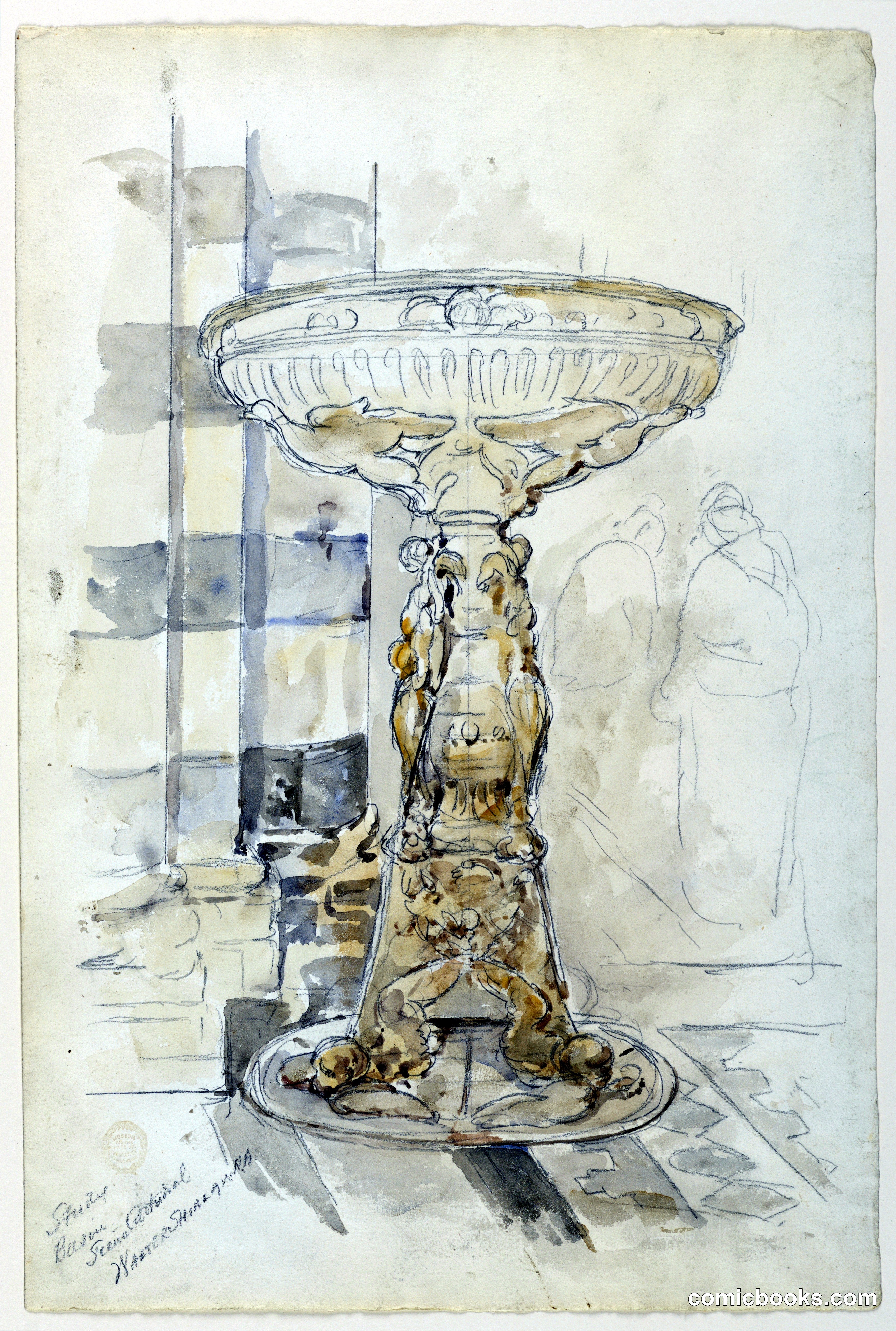 Study of Basin, Siena Cathedral