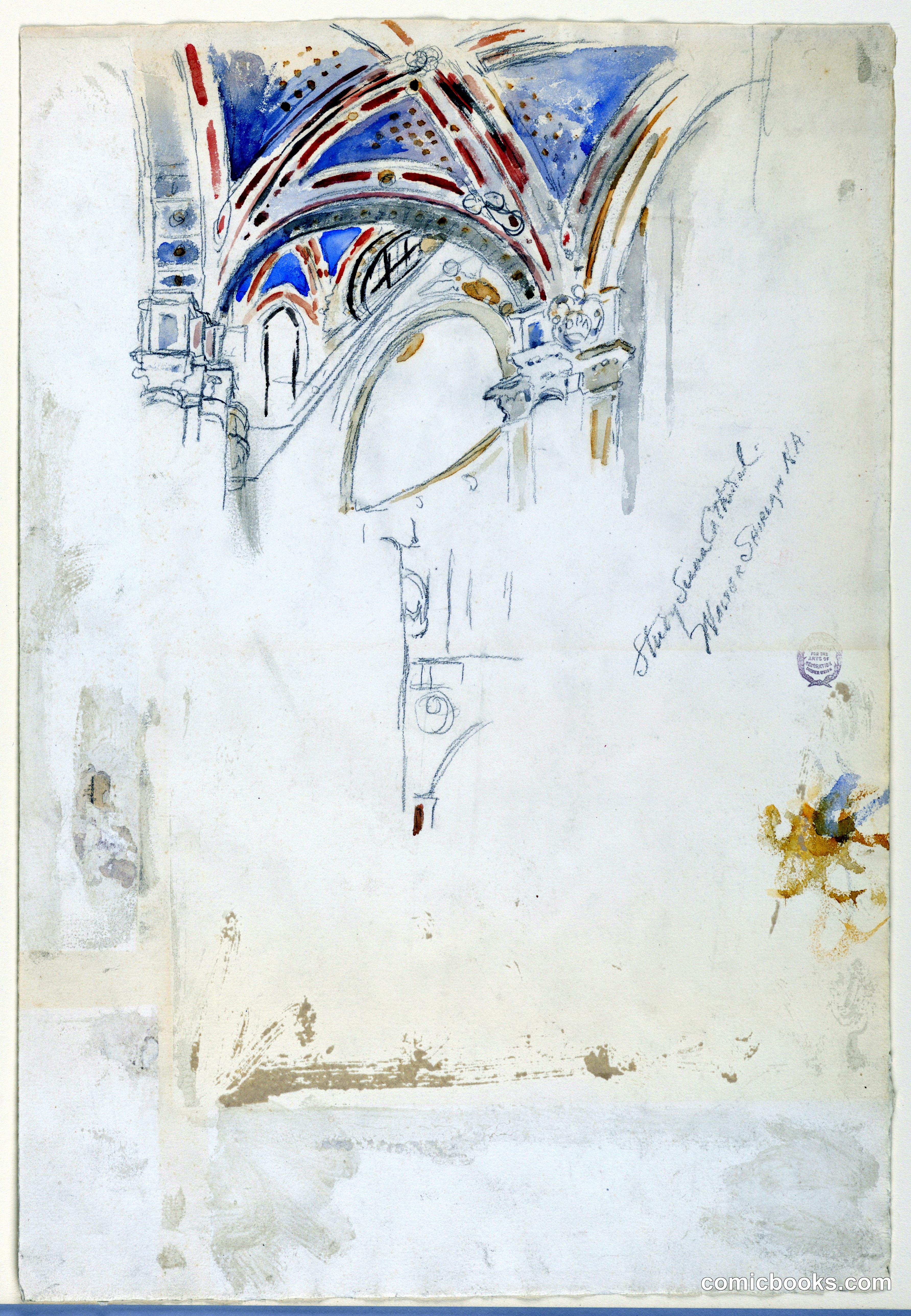 Study of Siena Cathedral