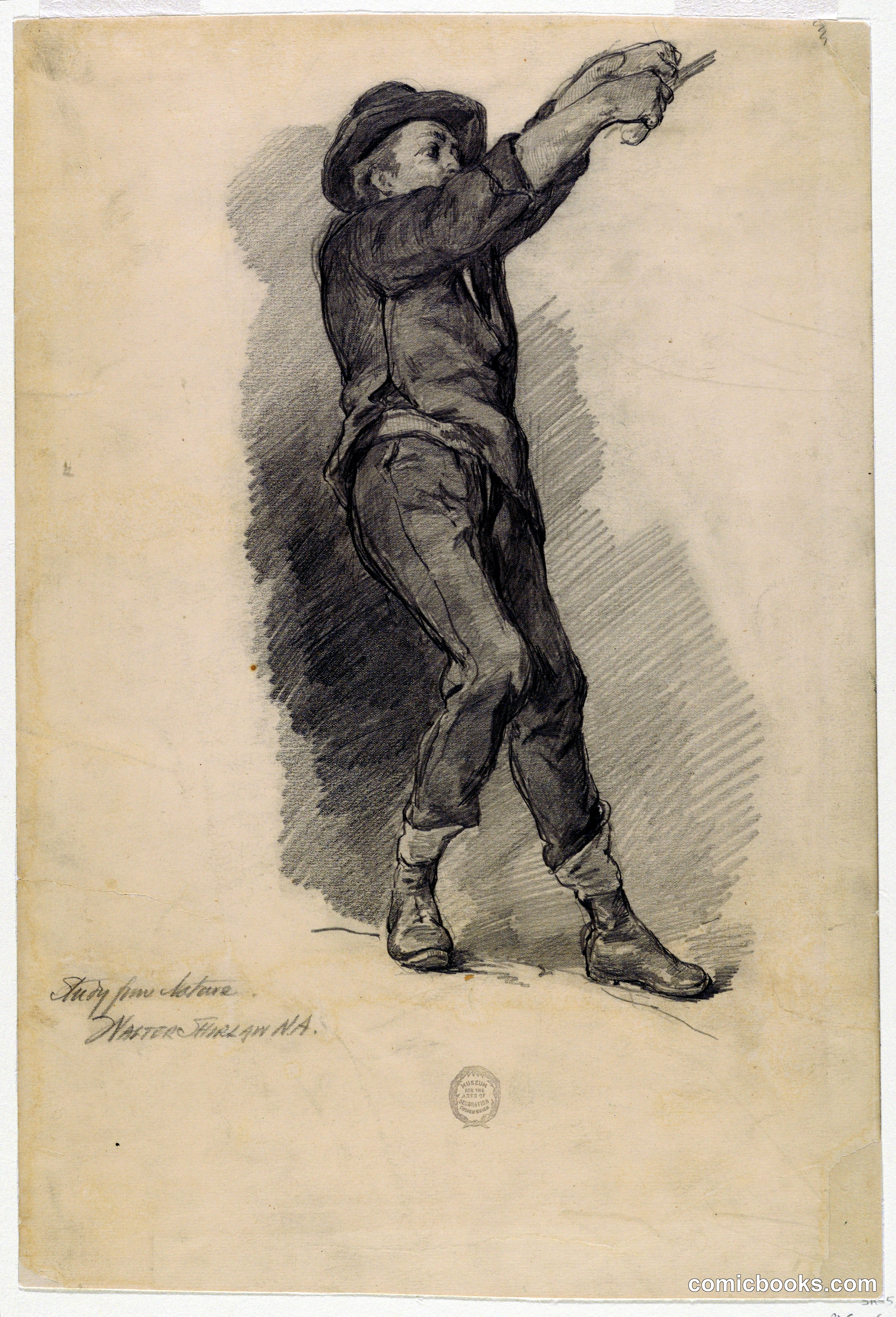 Figure Study from Nature