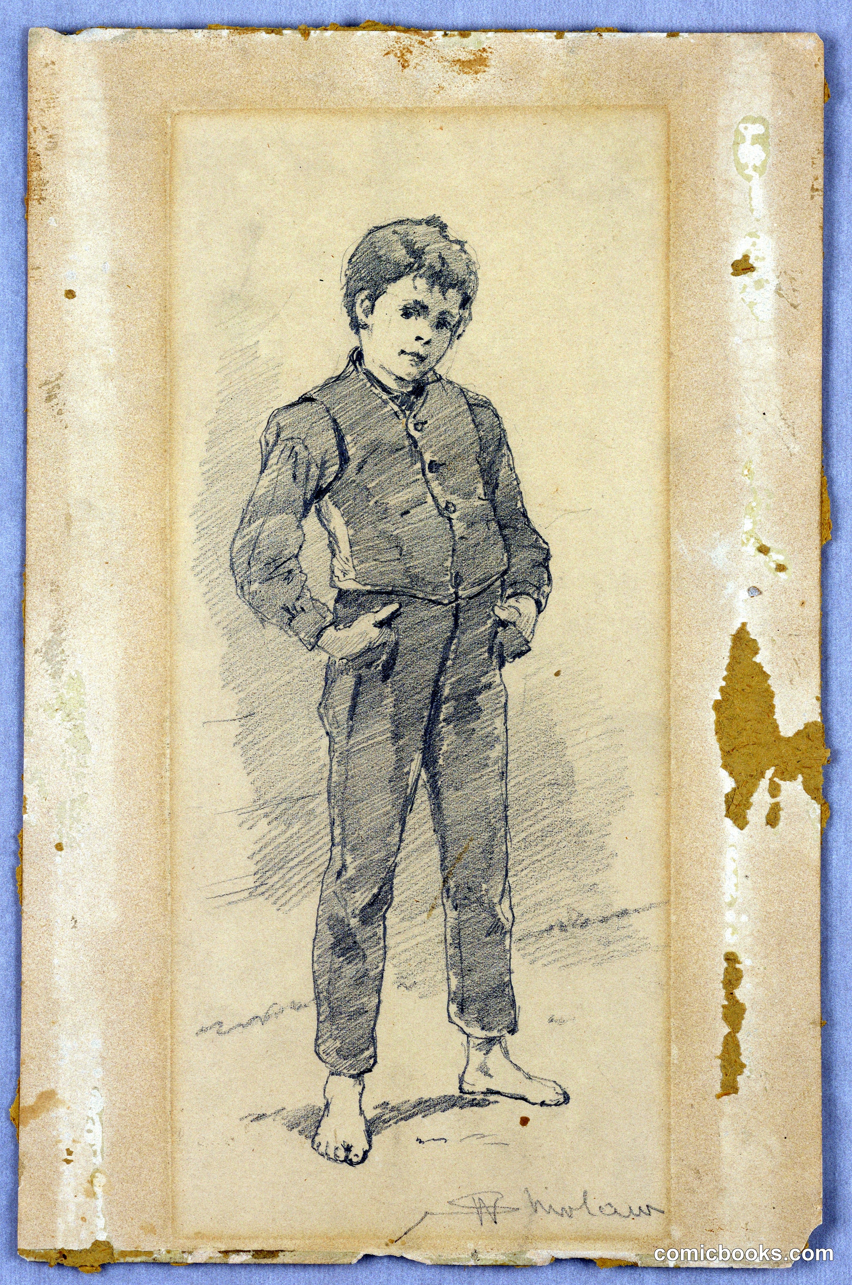 A Standing Boy