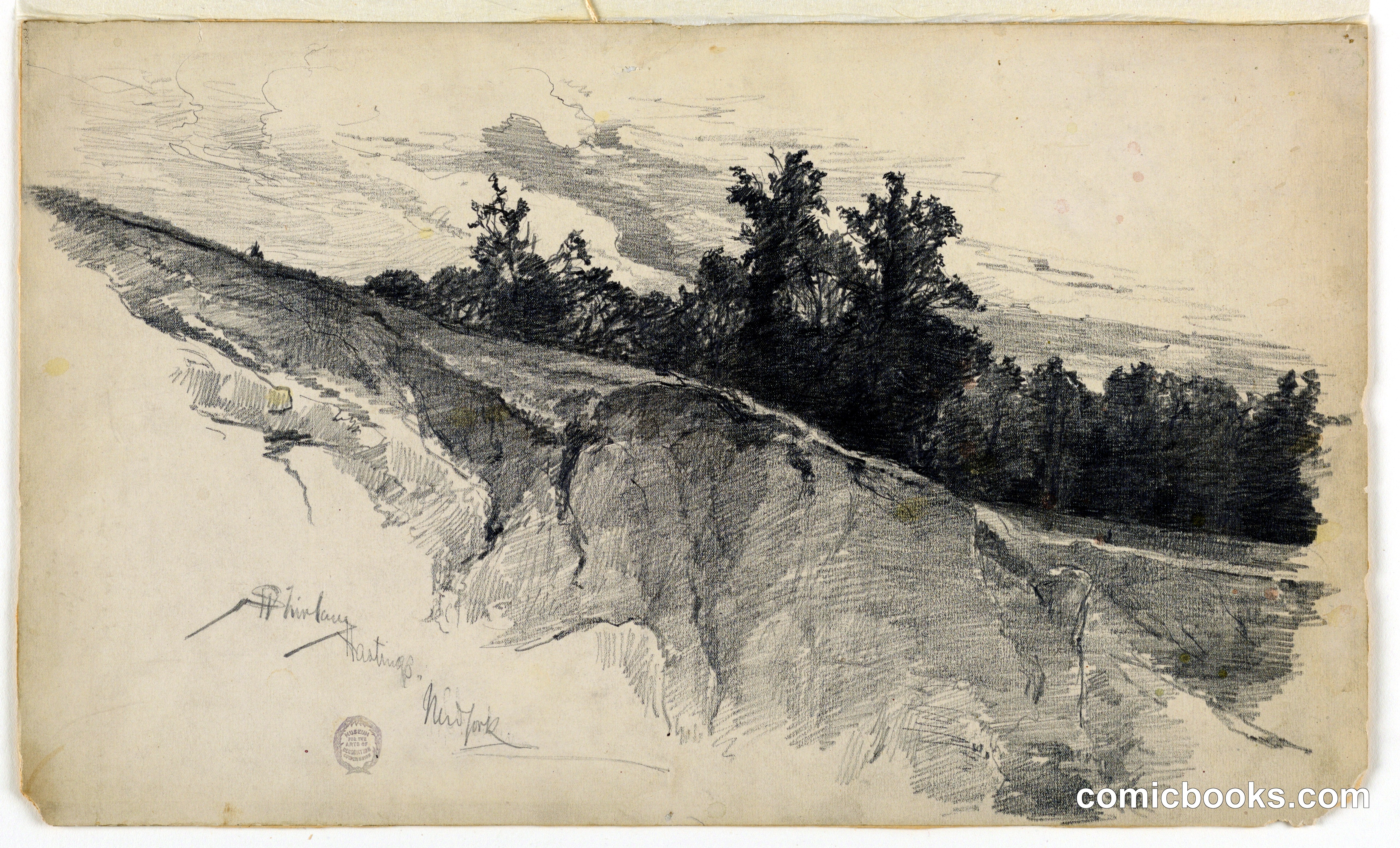 Landscape at Hastings, New York