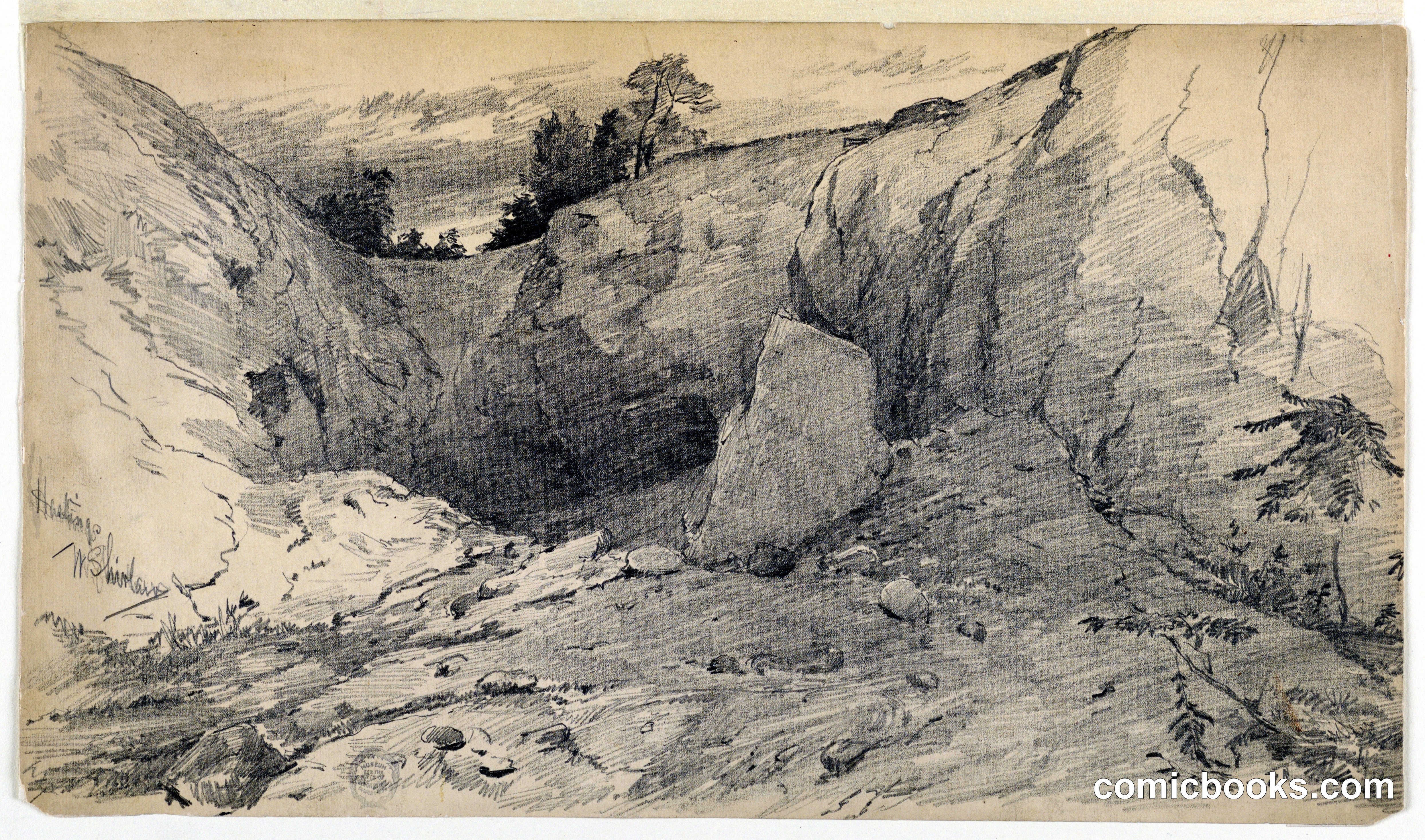 Landscape at Hastings, New York