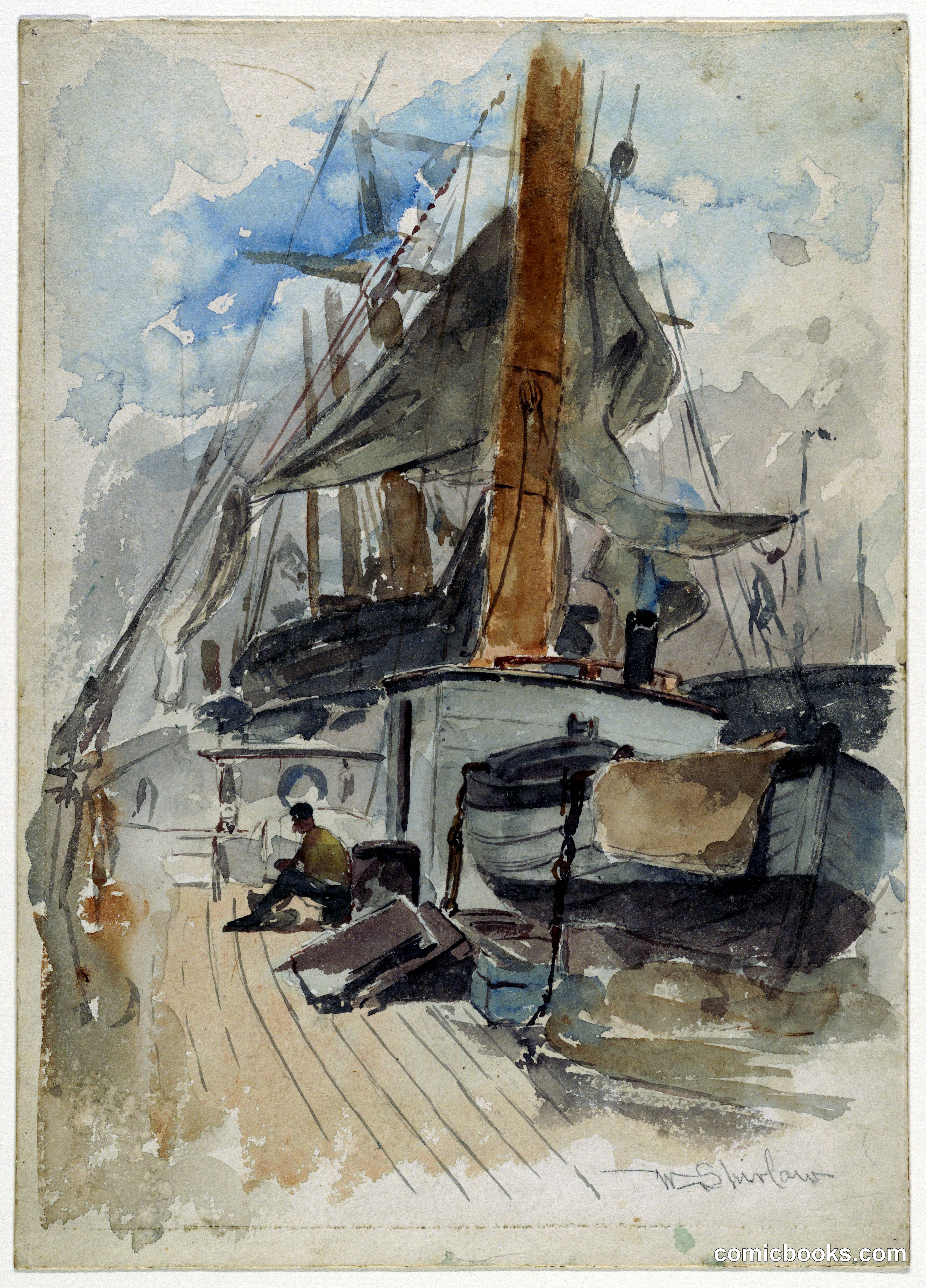 On Board Ship