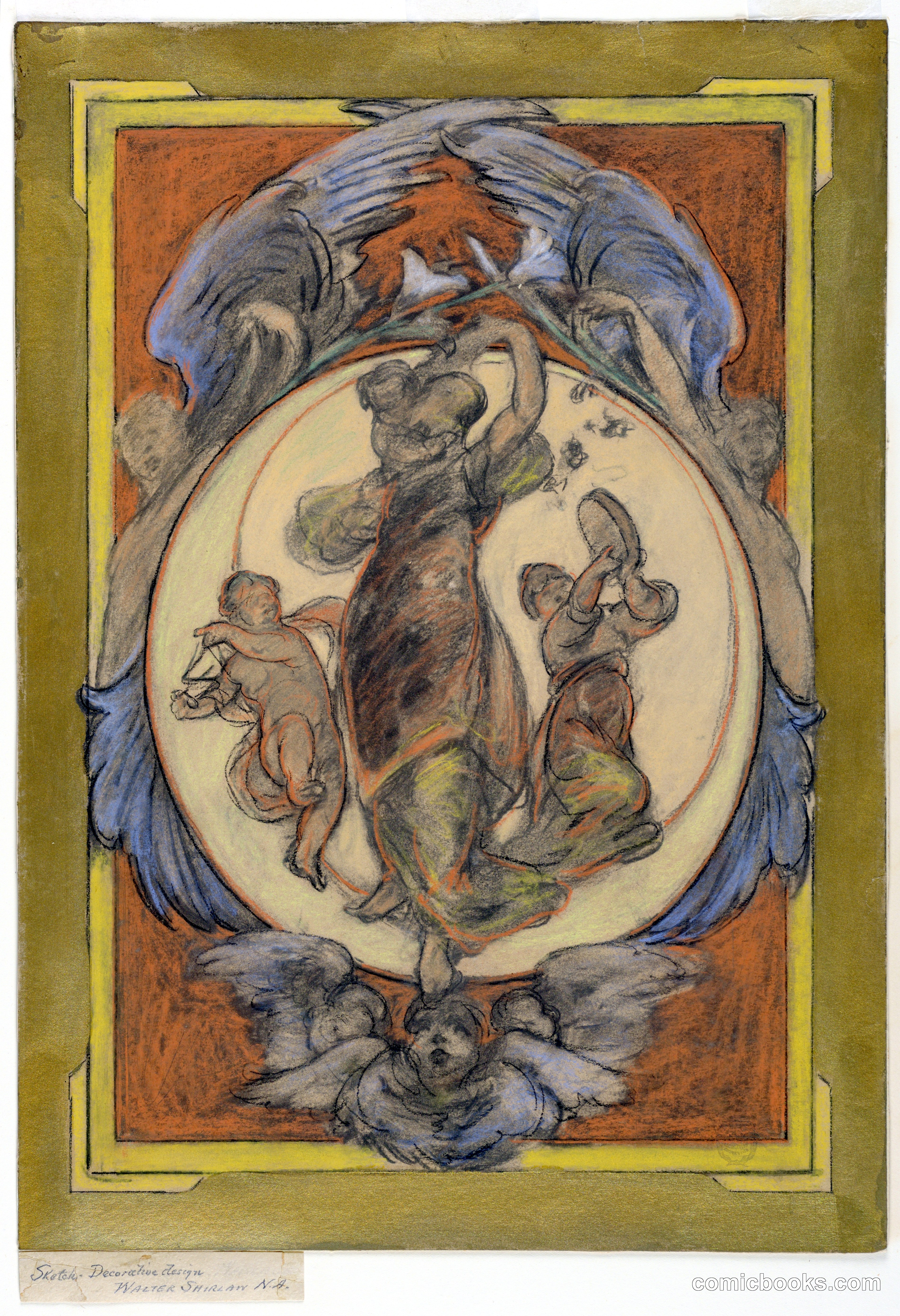Study for 'The Crescent Moon'
