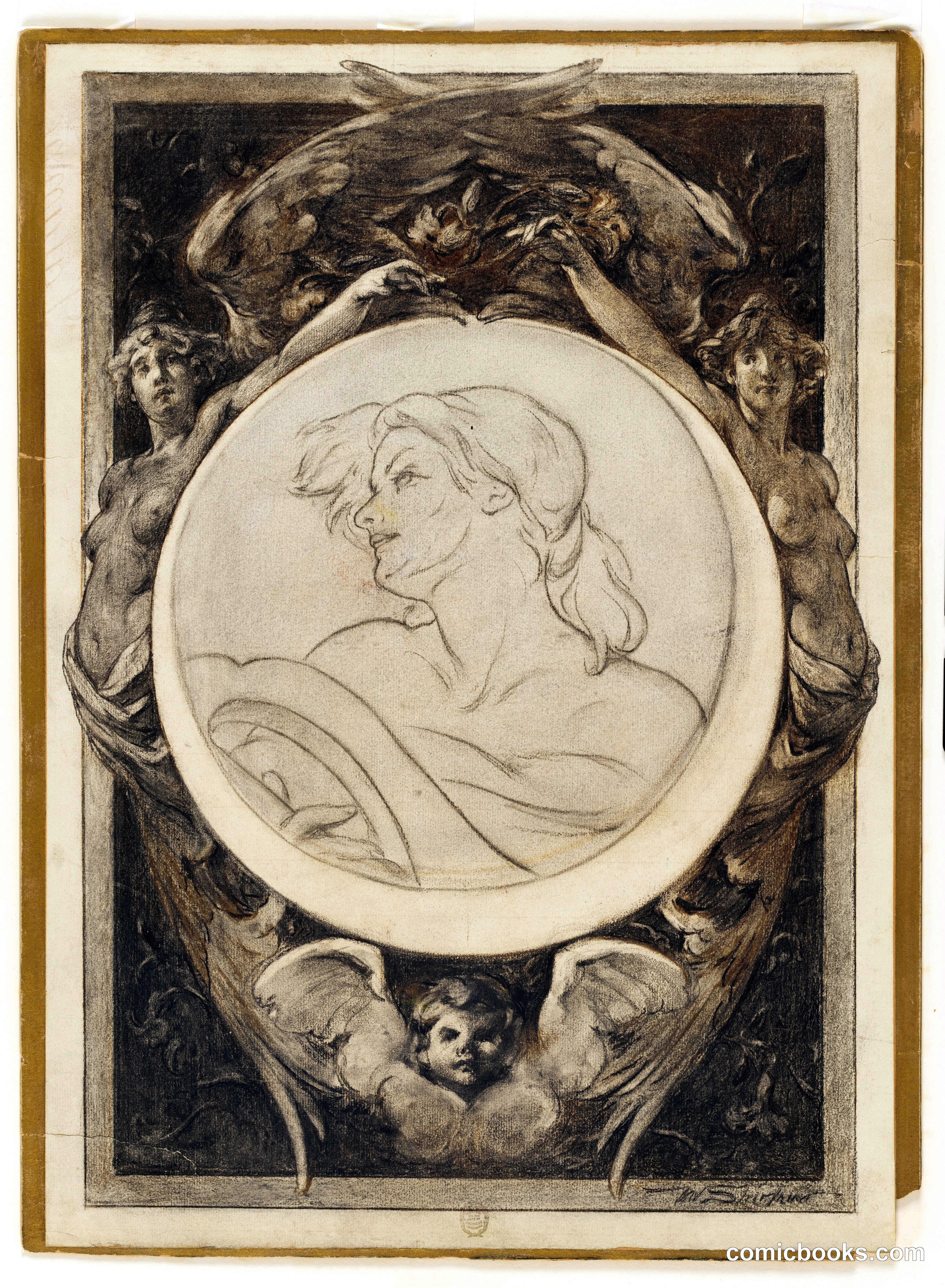 Woman with Lyre