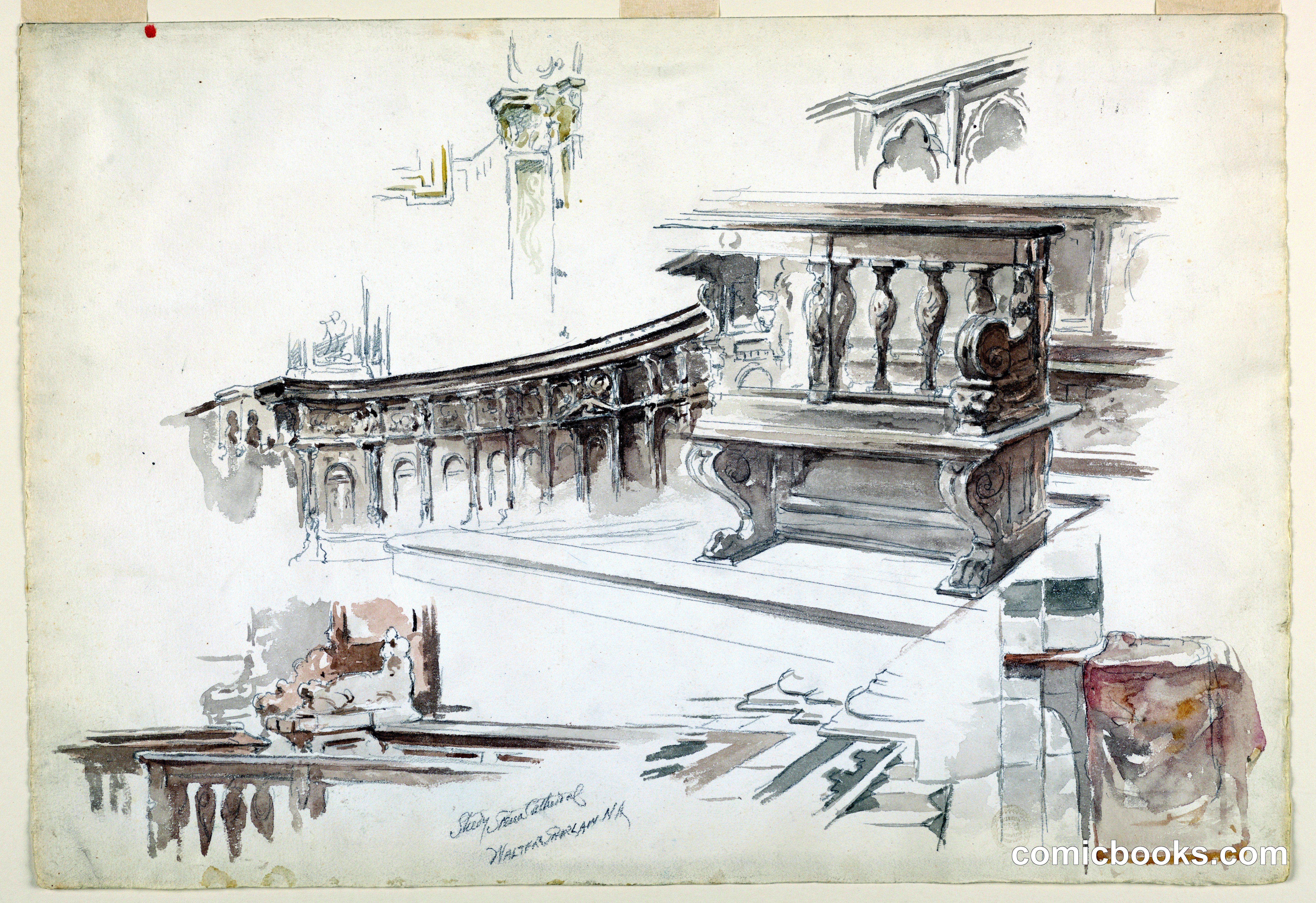 Studies of the Siena Cathedral