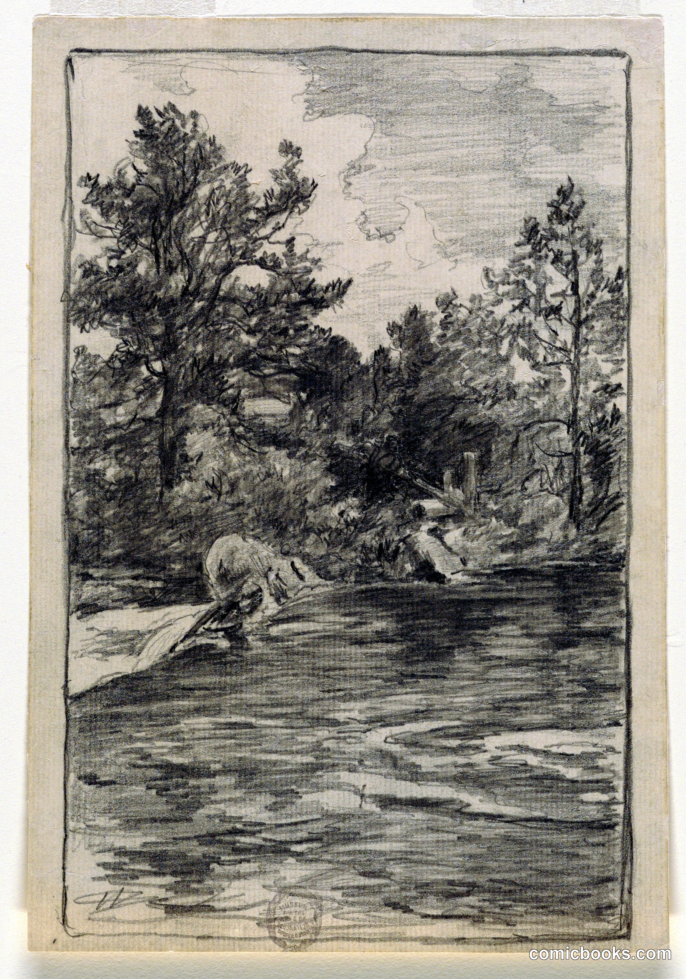 River and Trees