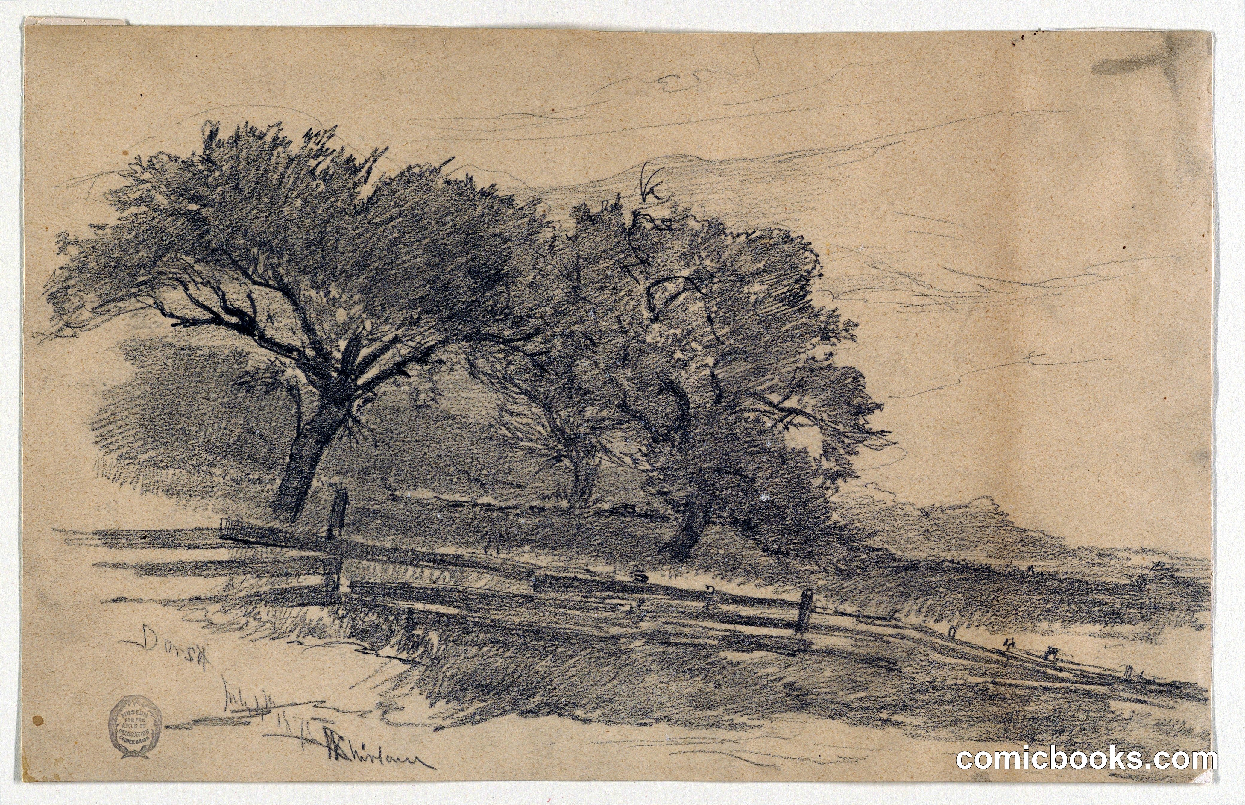 Landscape in Dorset, Vermont