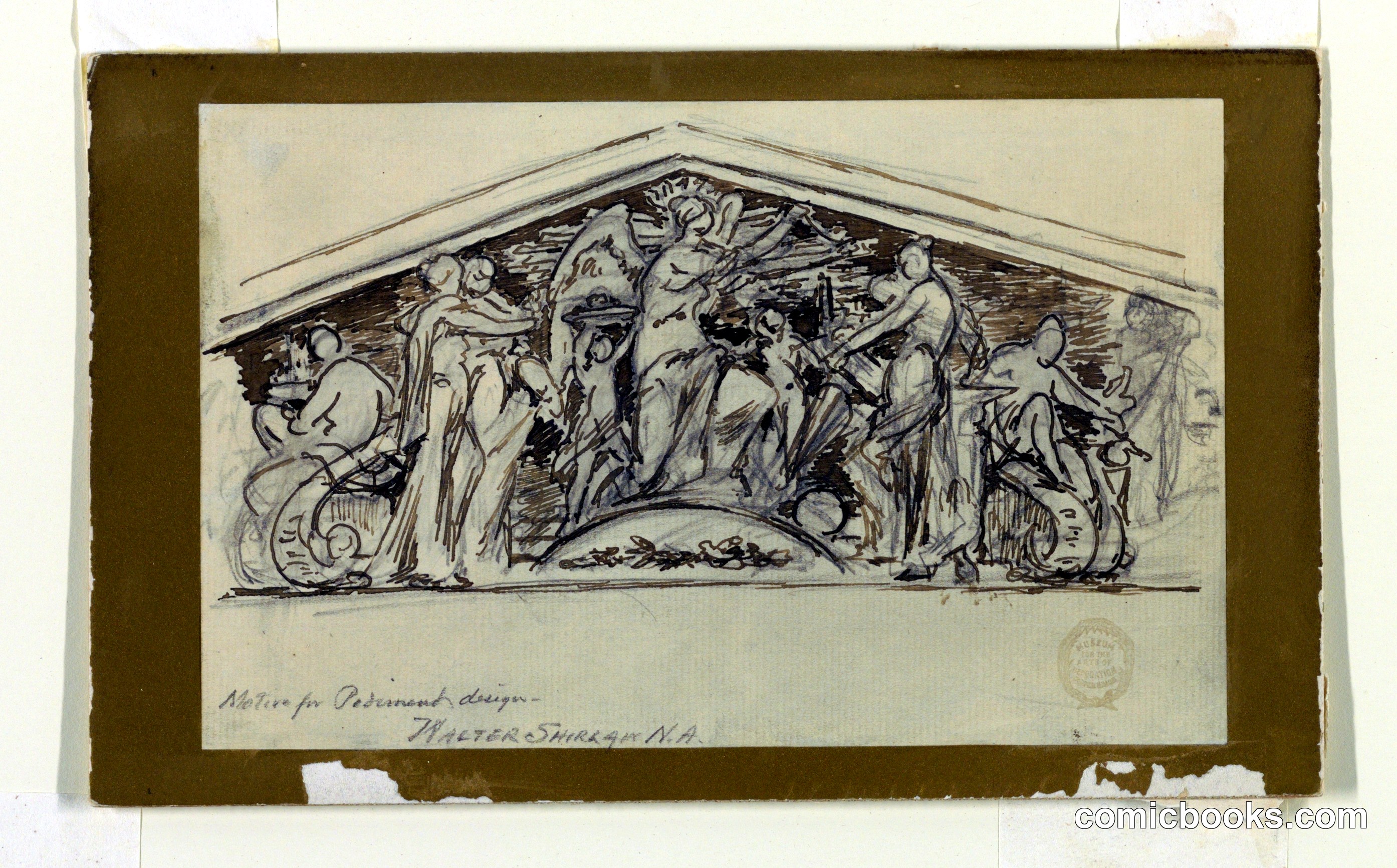 Motif for Pediment Design