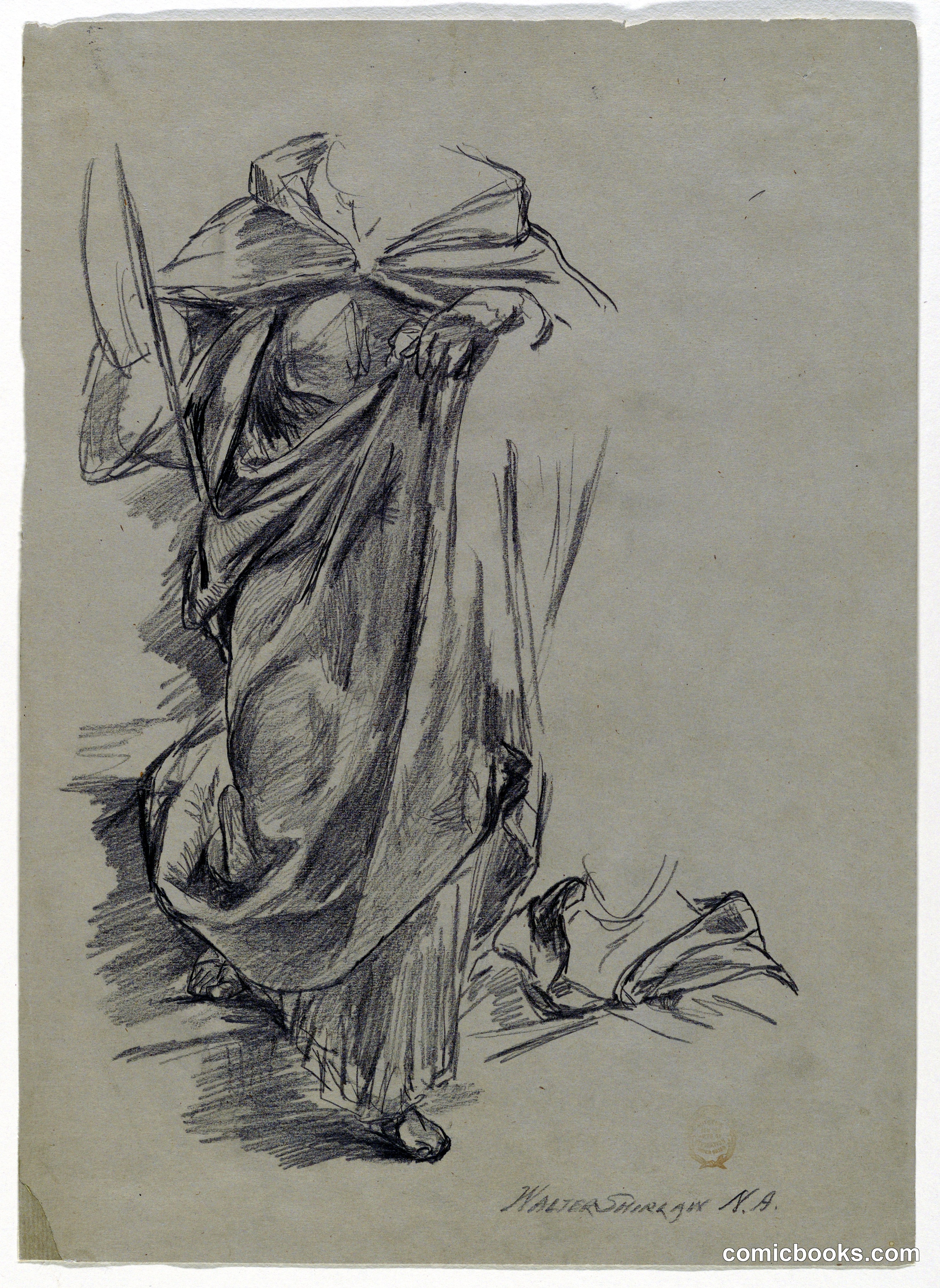 Study of Drapery