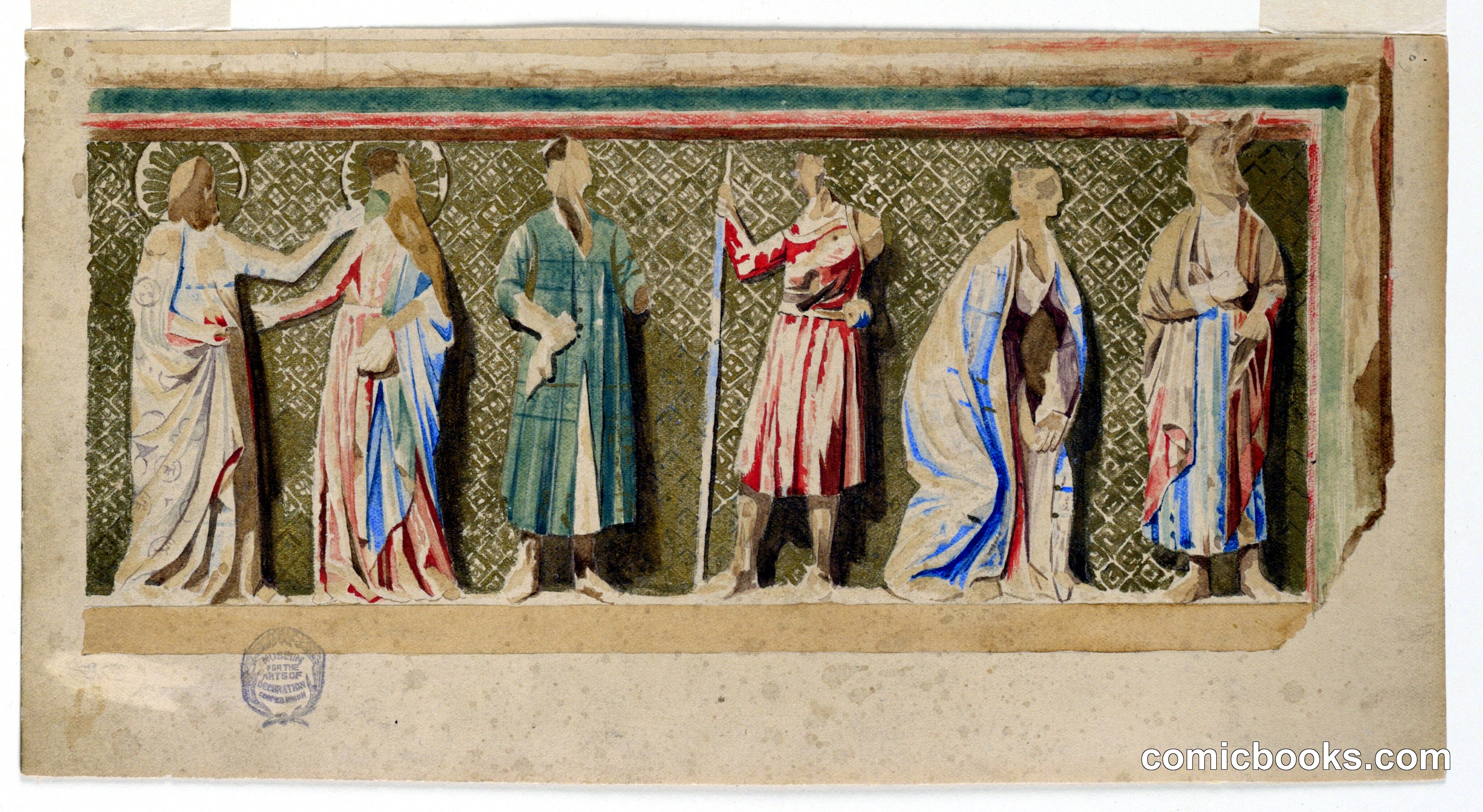 Study of Altarpiece of Saint-Germer-de-Fly