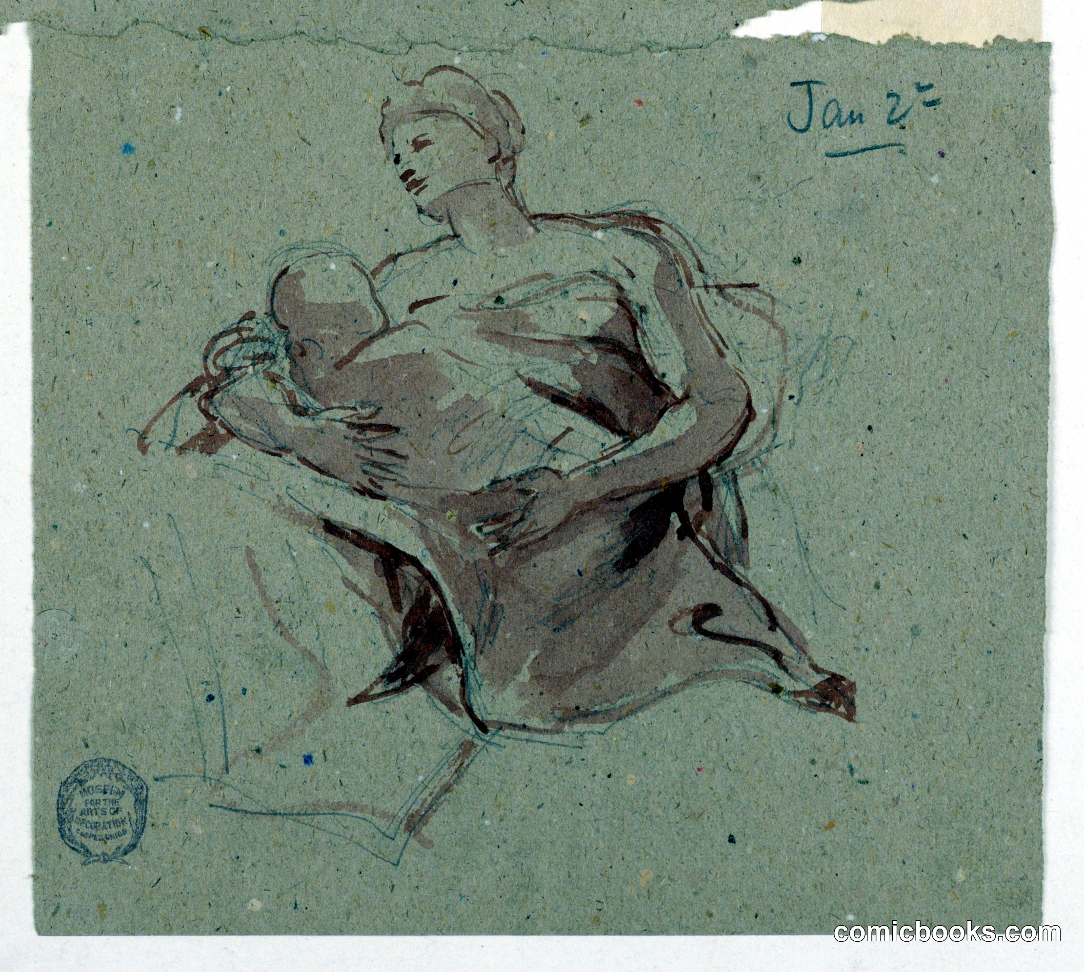 Study for "Charity," St. Bartholomew's Church