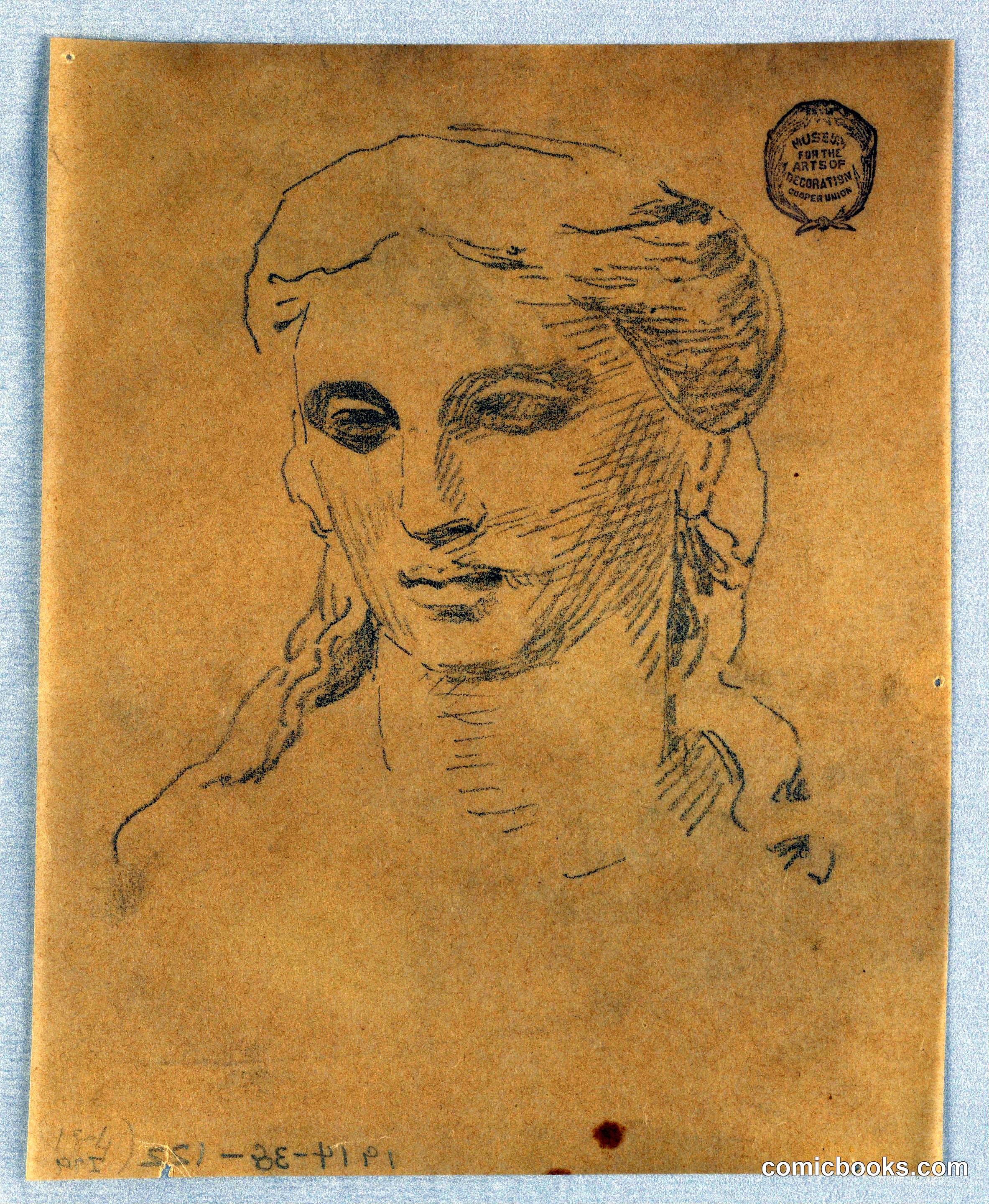 Sketch of Woman's Head