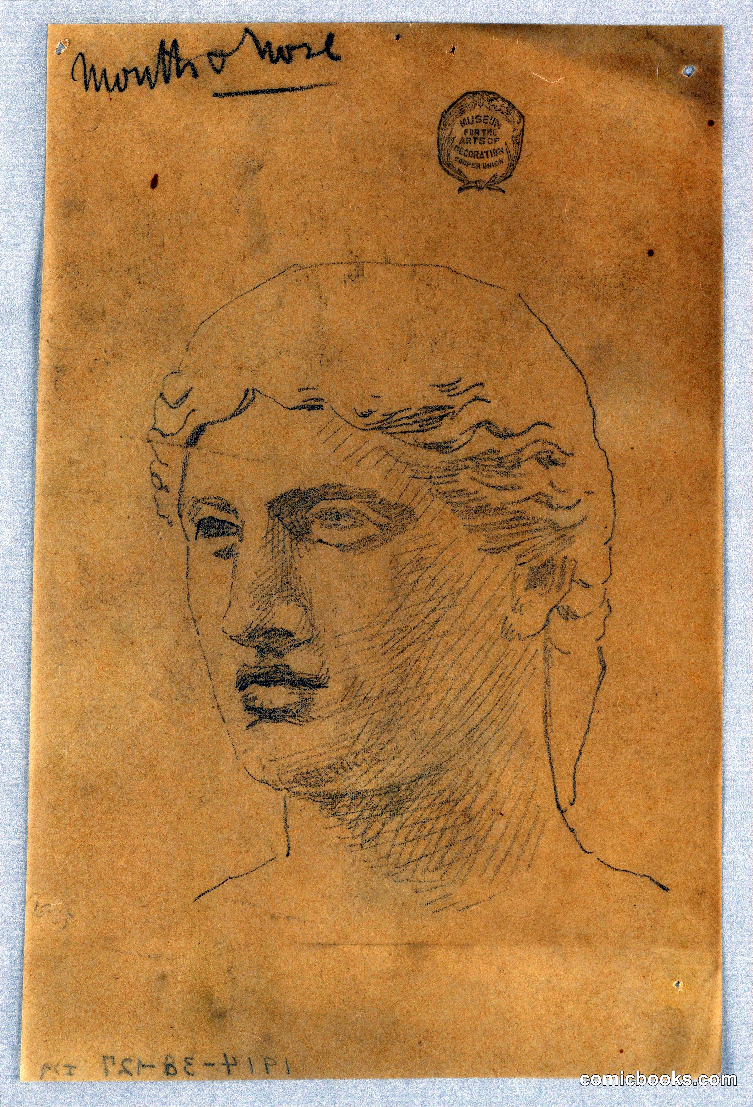Sketch of Youth's Head
