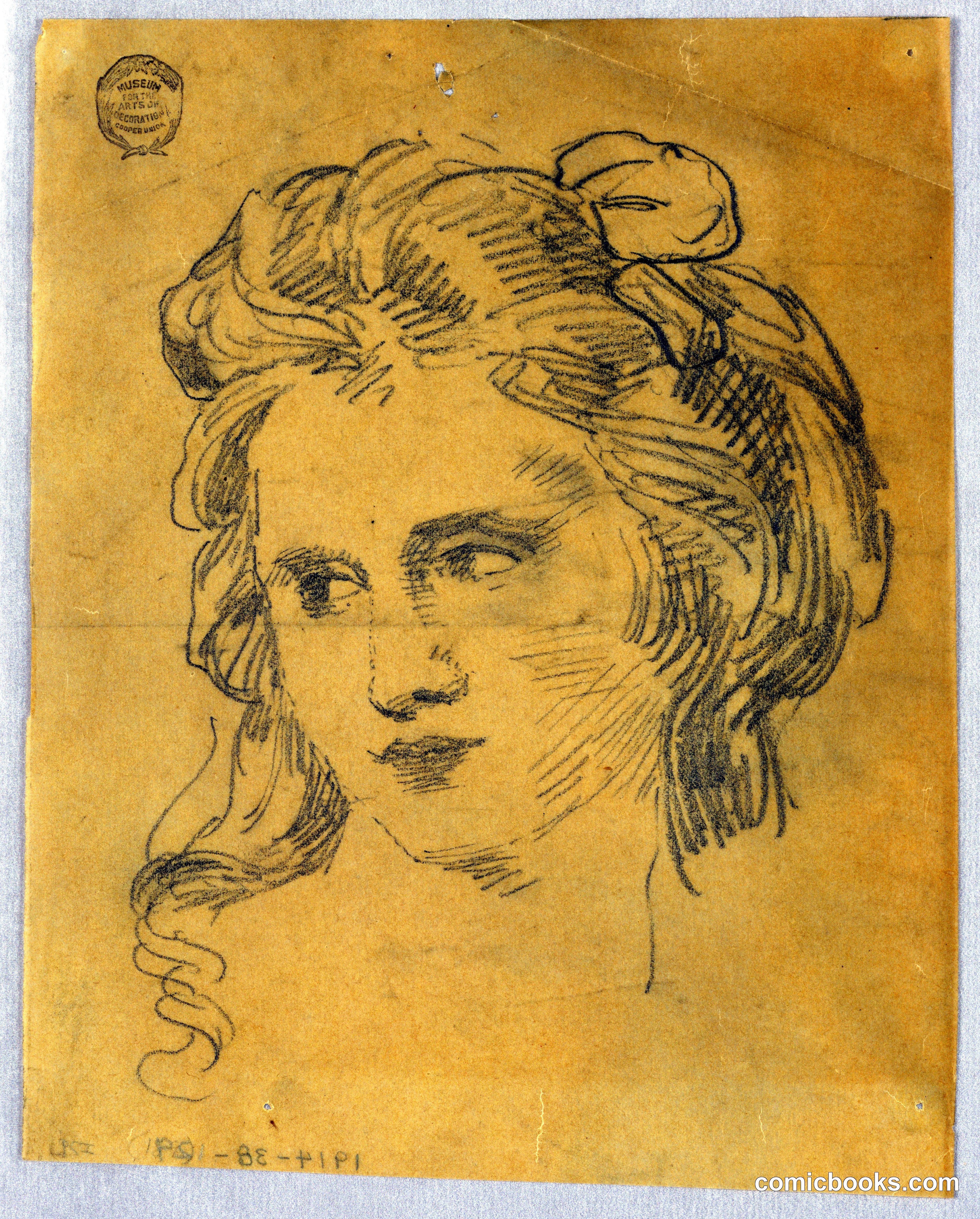 Sketch of Woman's Head