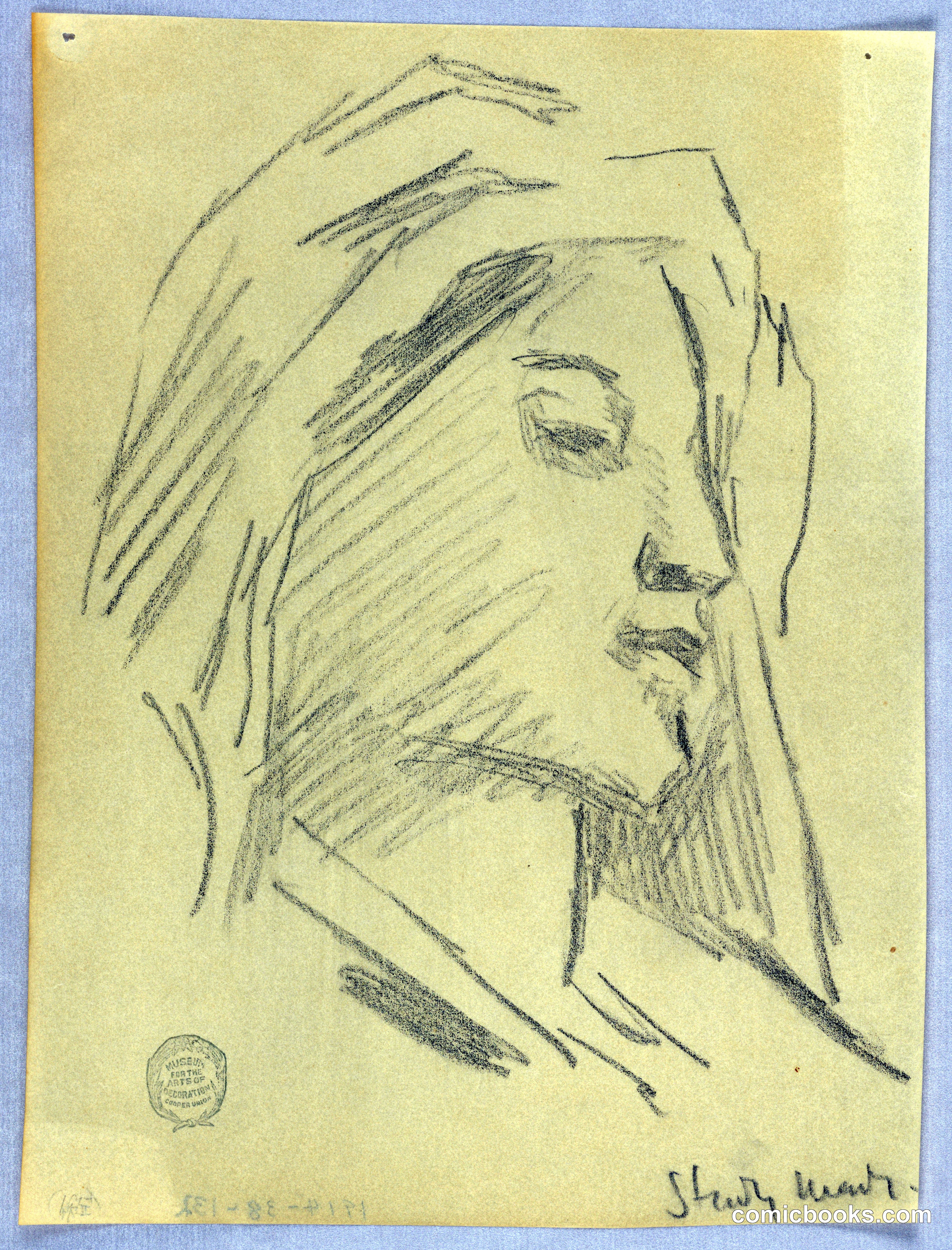 Sketch of Woman's Head