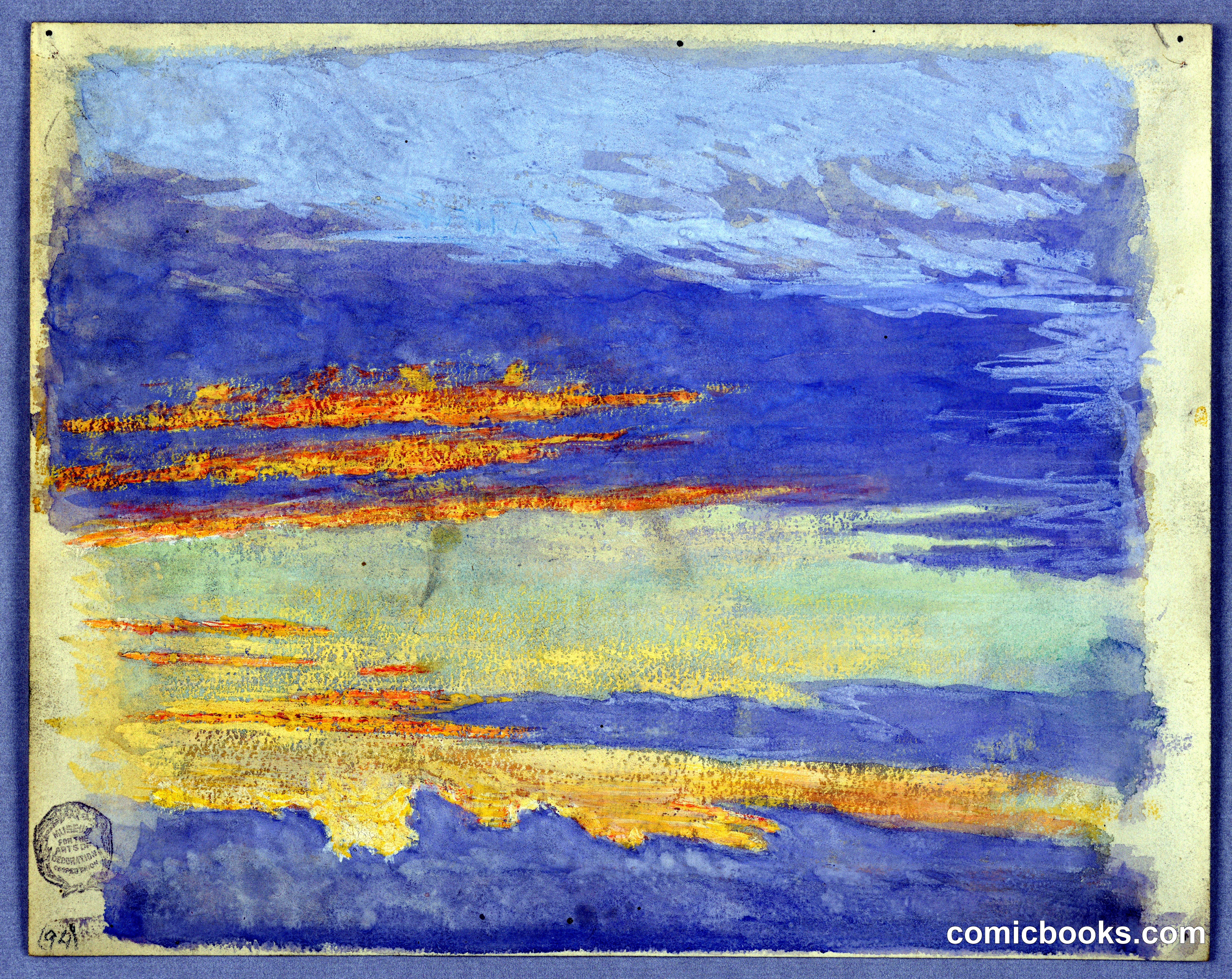 Study of Clouds, Rome, Italy