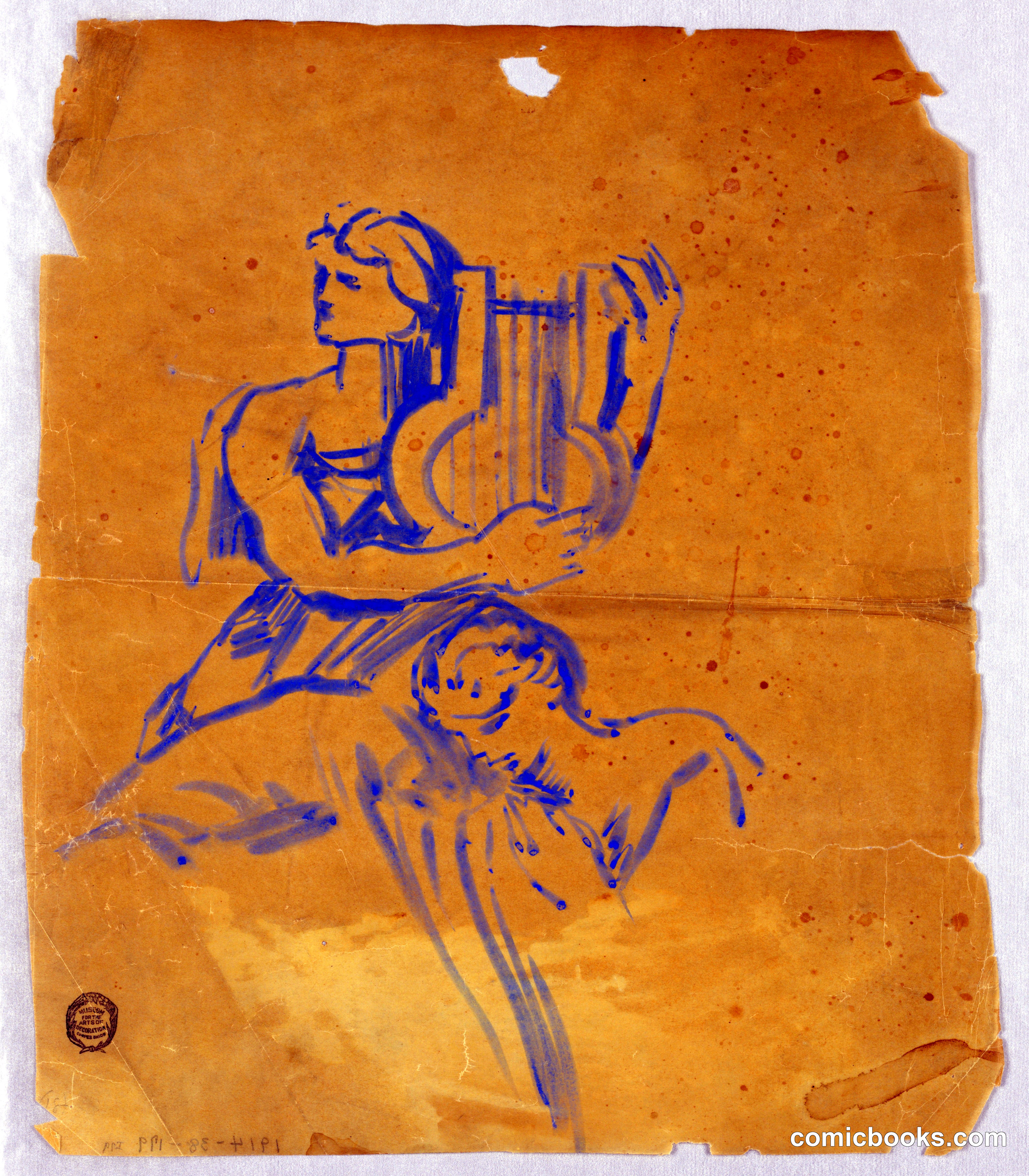 Sketch of Two Angels