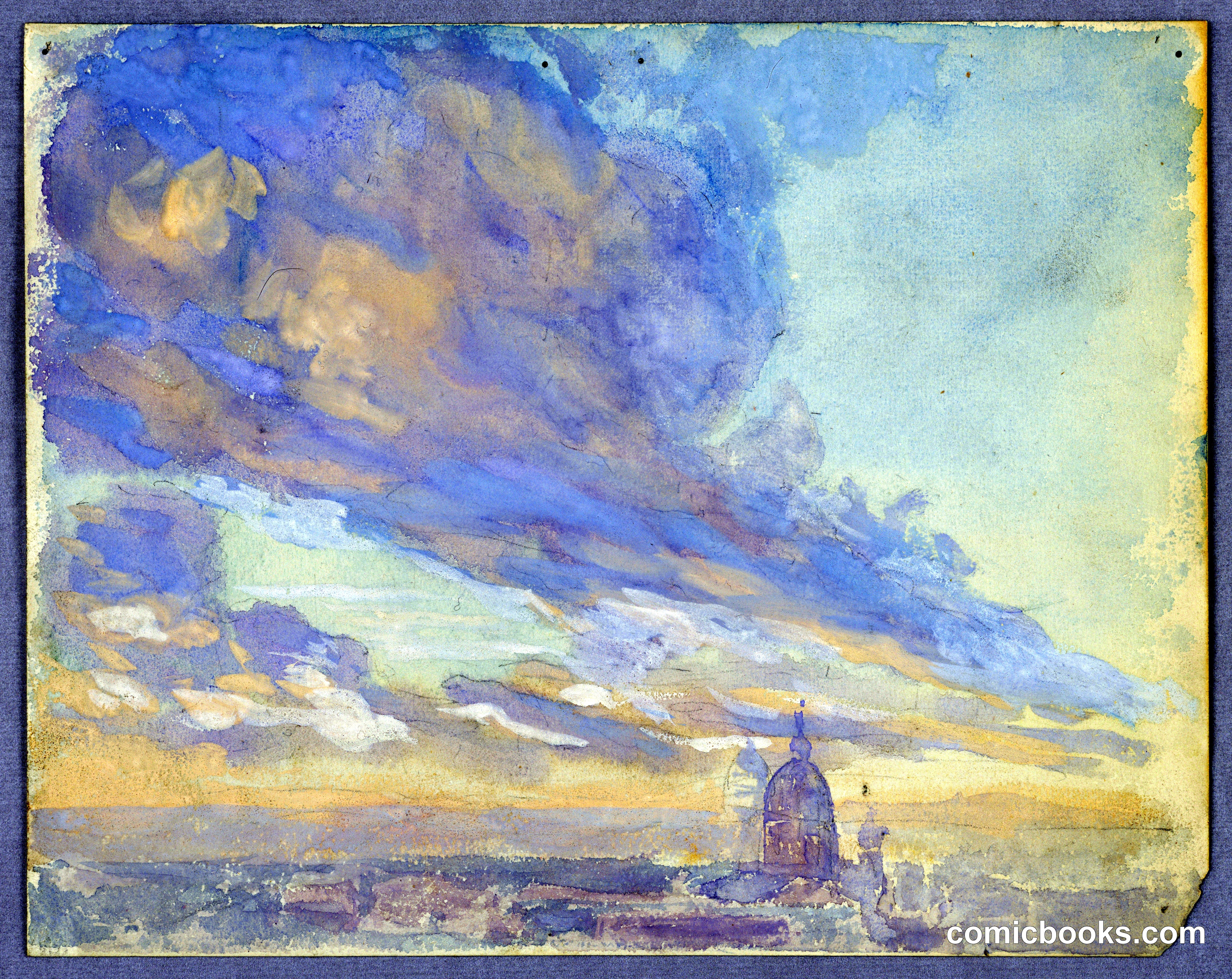 Study of Clouds, Rome, Italy