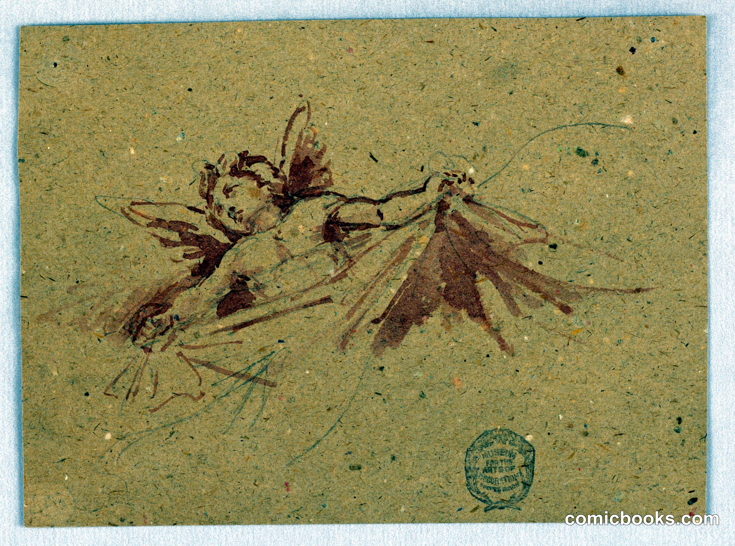 Study of Putti with Drapery
