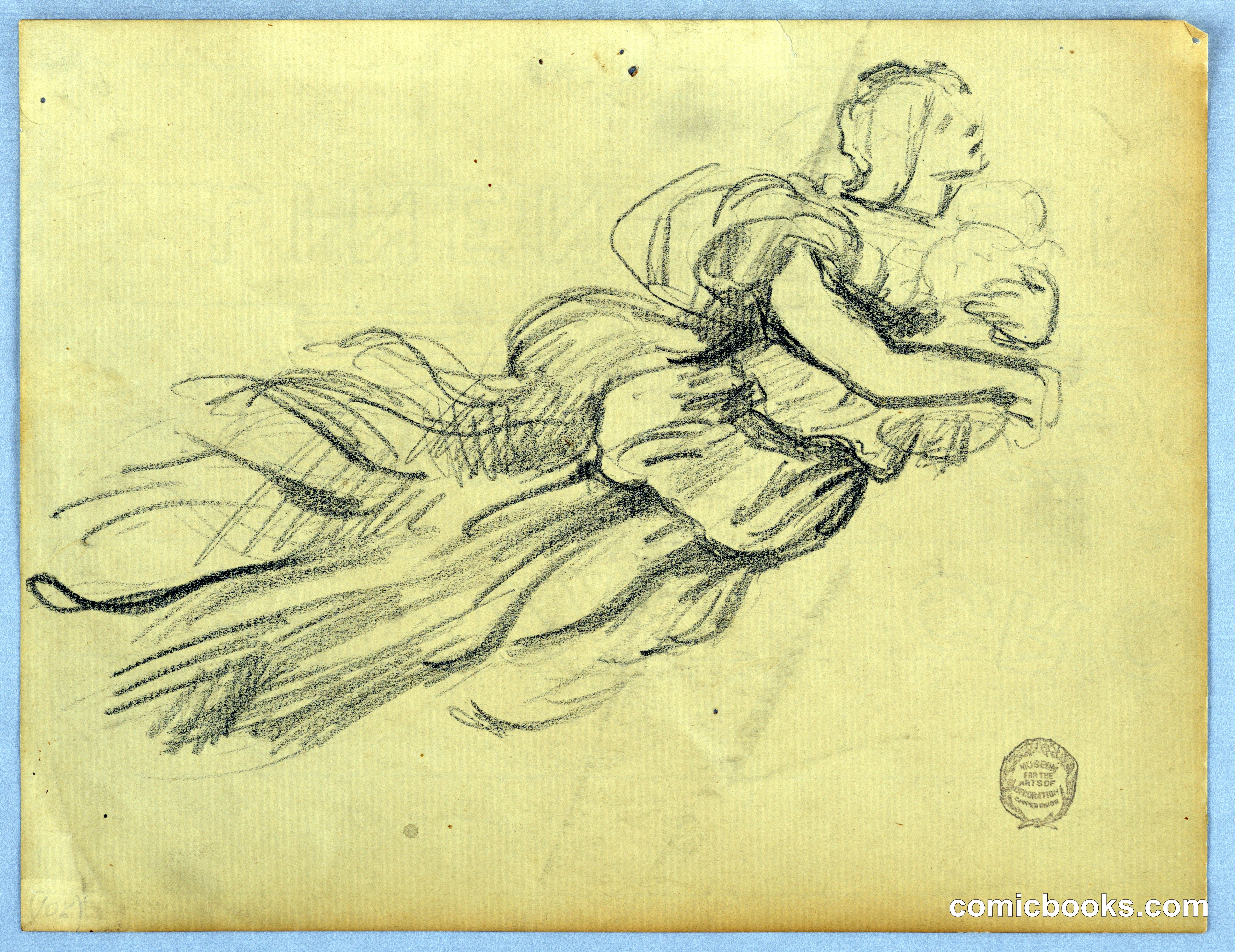 Figure Study with Drapery