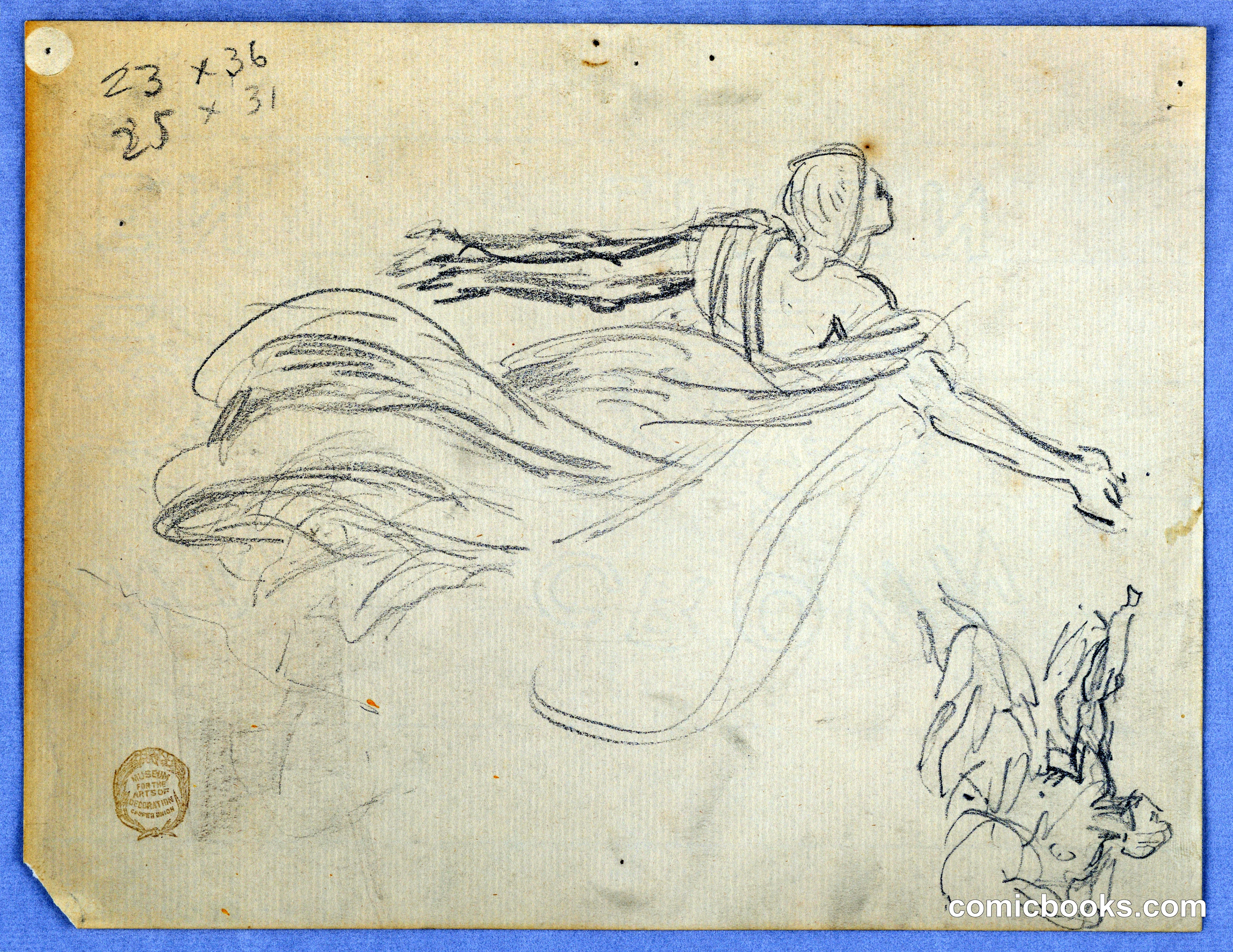 Sketch of an Angel