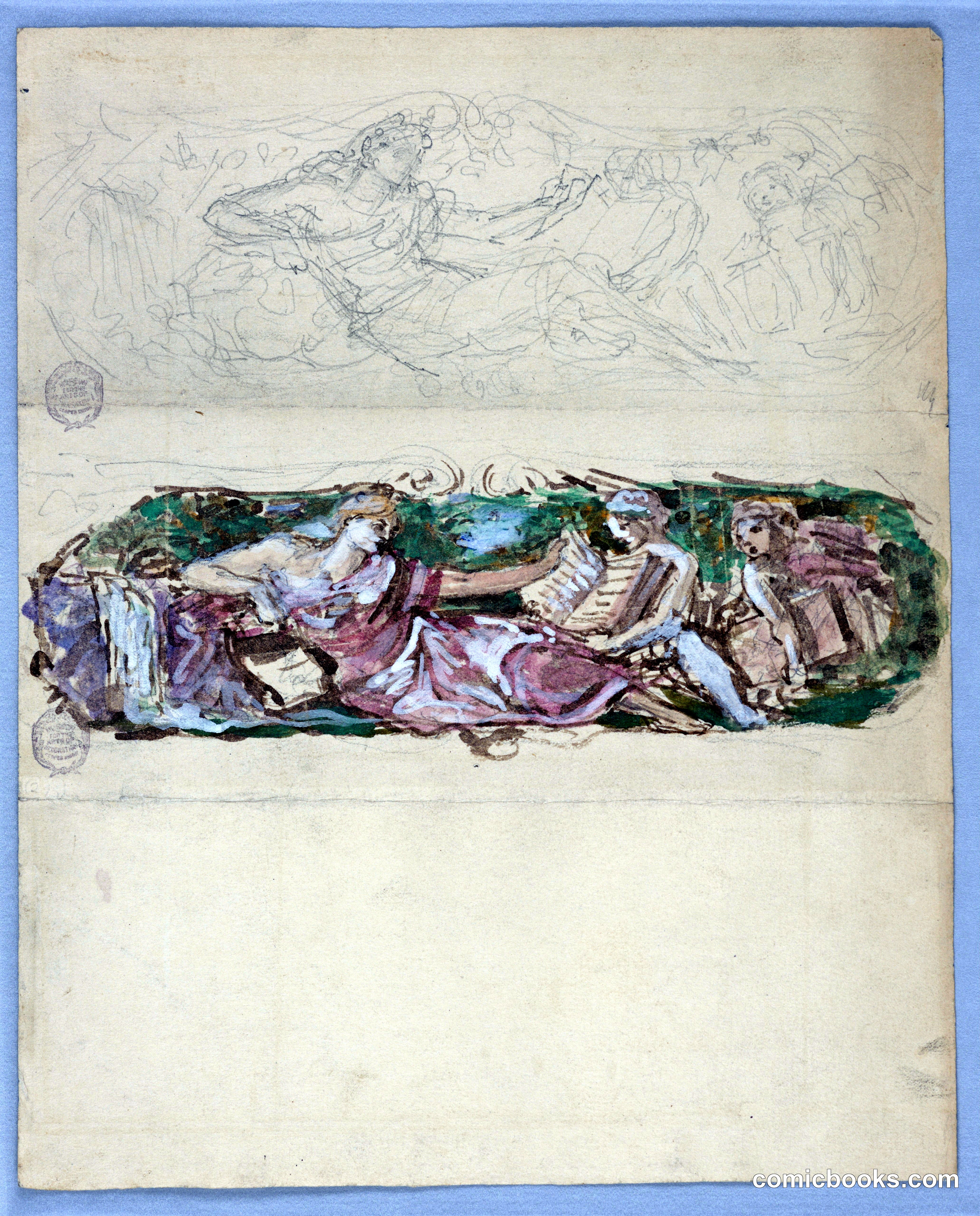Studies for a Wall Panel