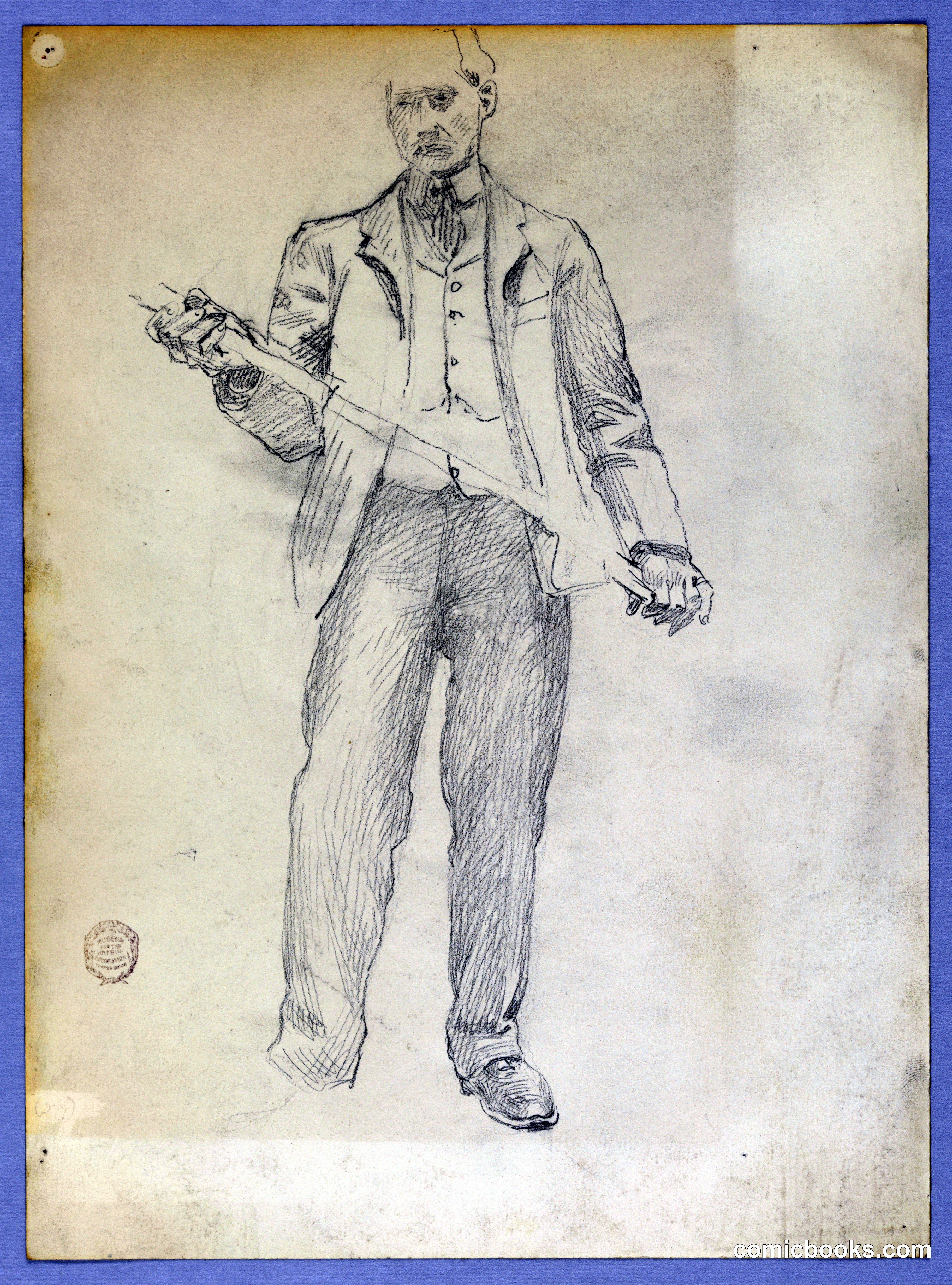 Study of a Standing Man