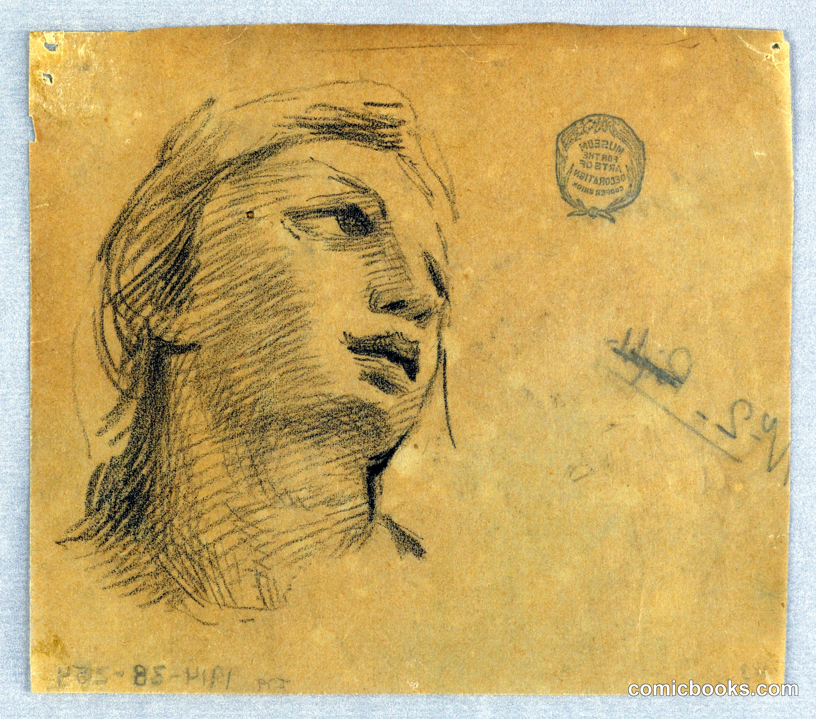 Sketch of a Woman's Head