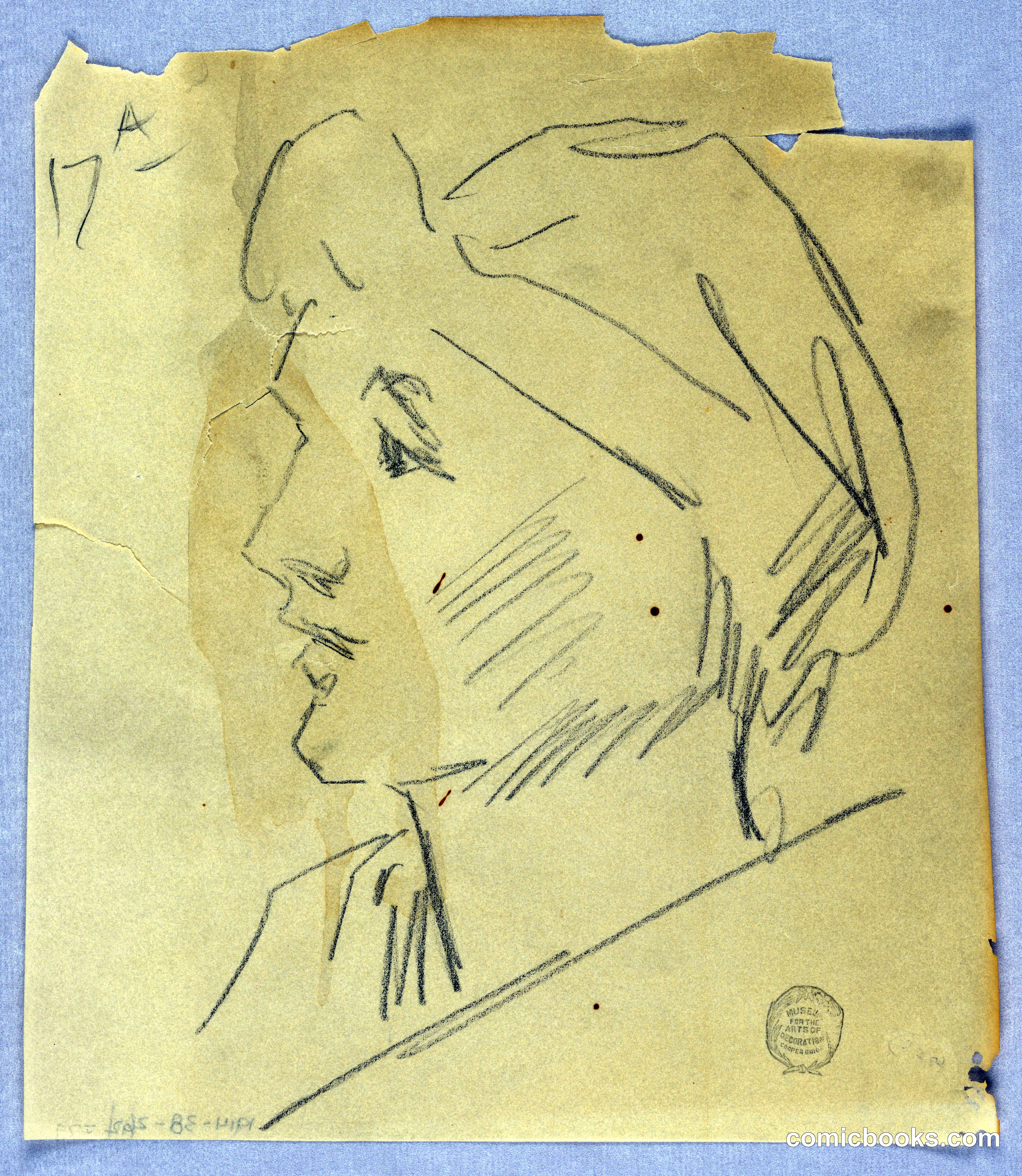 Study of a Woman's Head