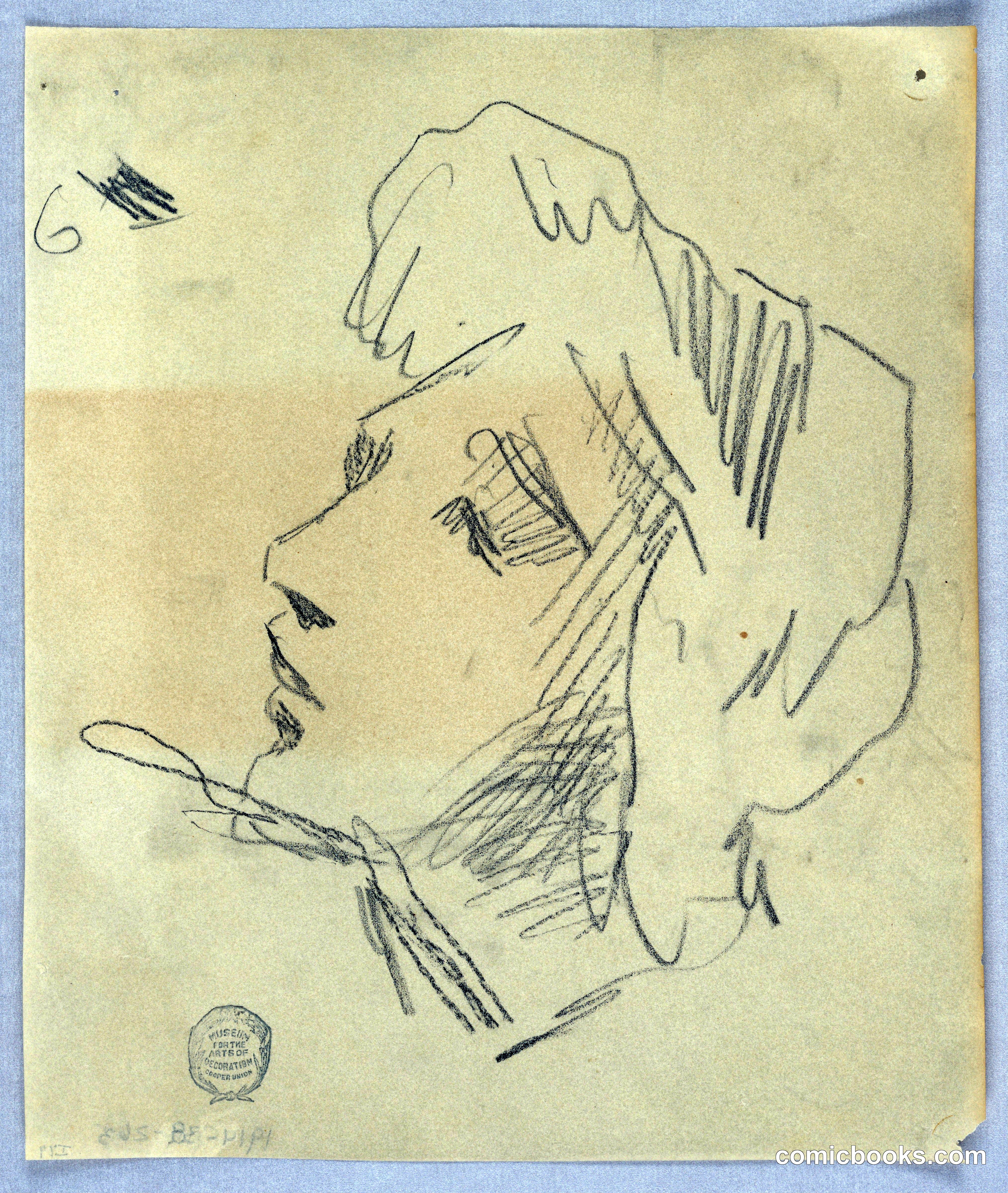 Sketch of a Woman's Head
