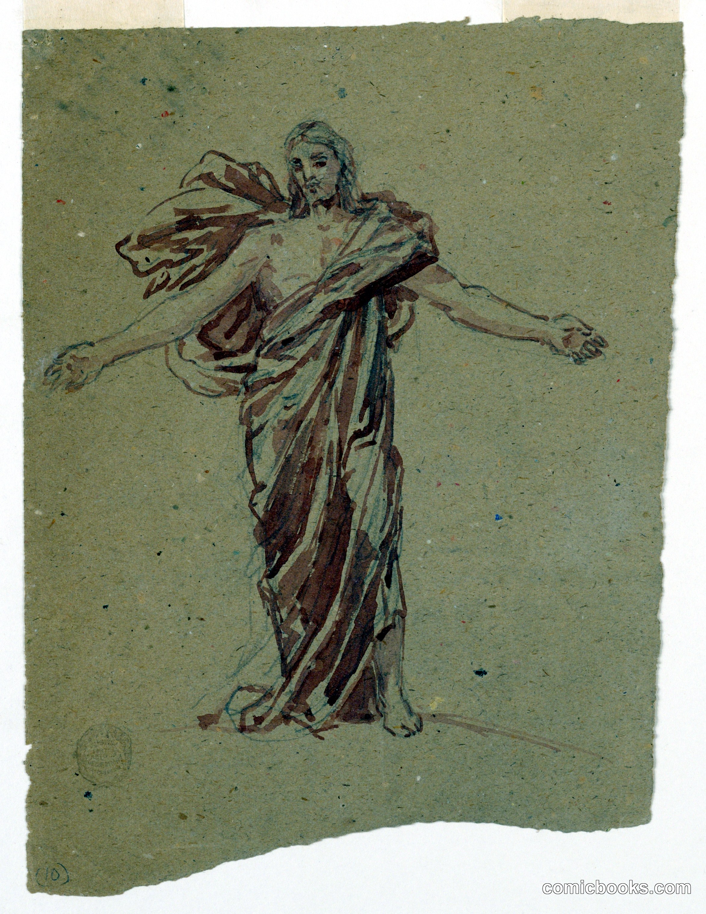 Study for Christ, Chancel of St. Bartholomew, New York