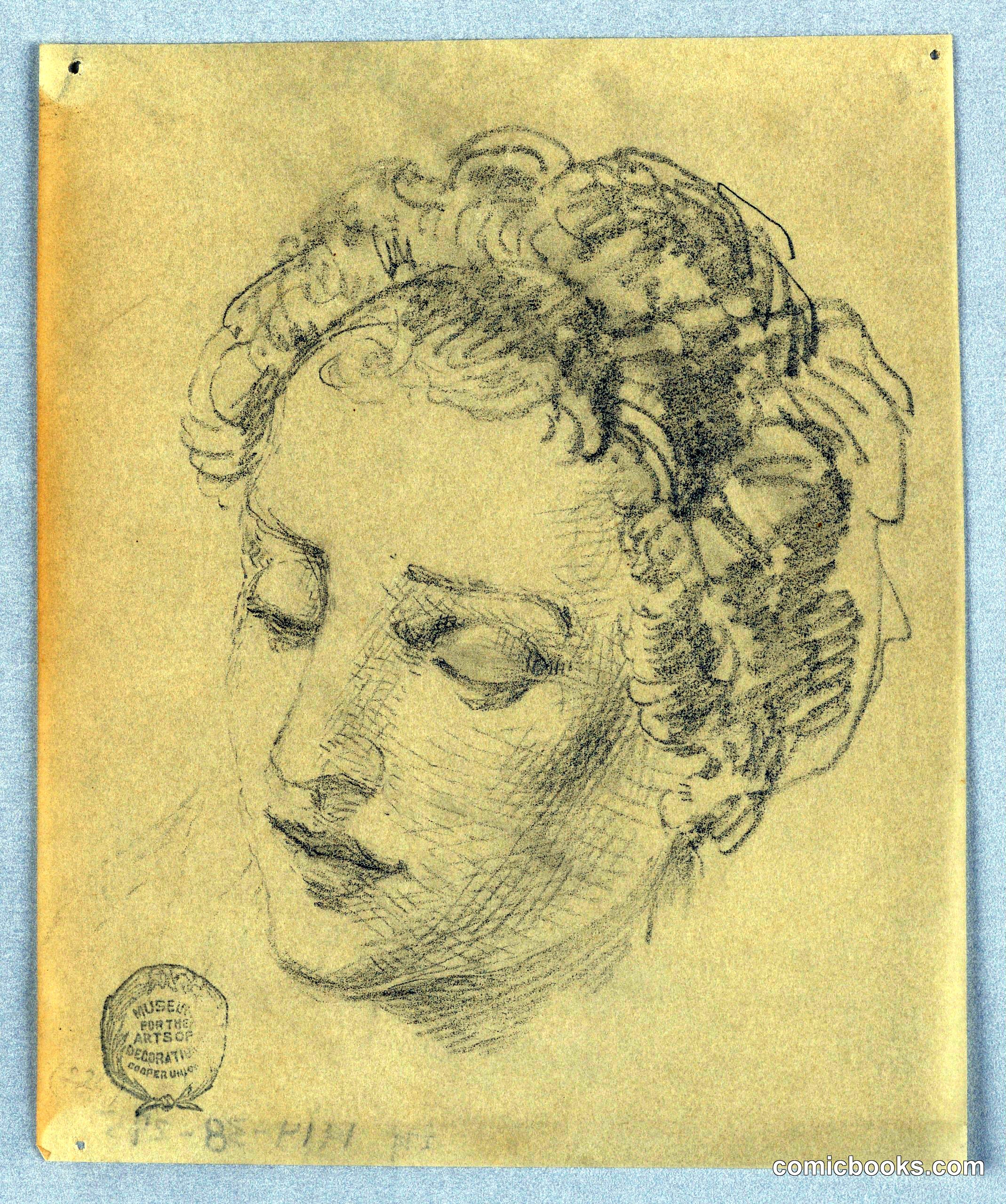 Sketch of a Woman's Head